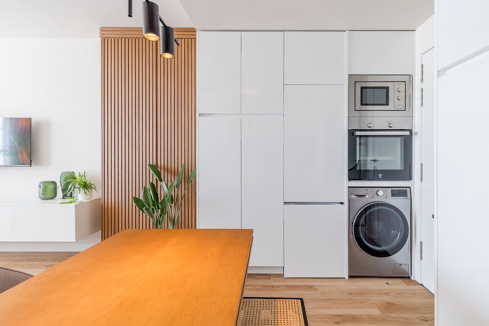 espace buanderie dans cuisine