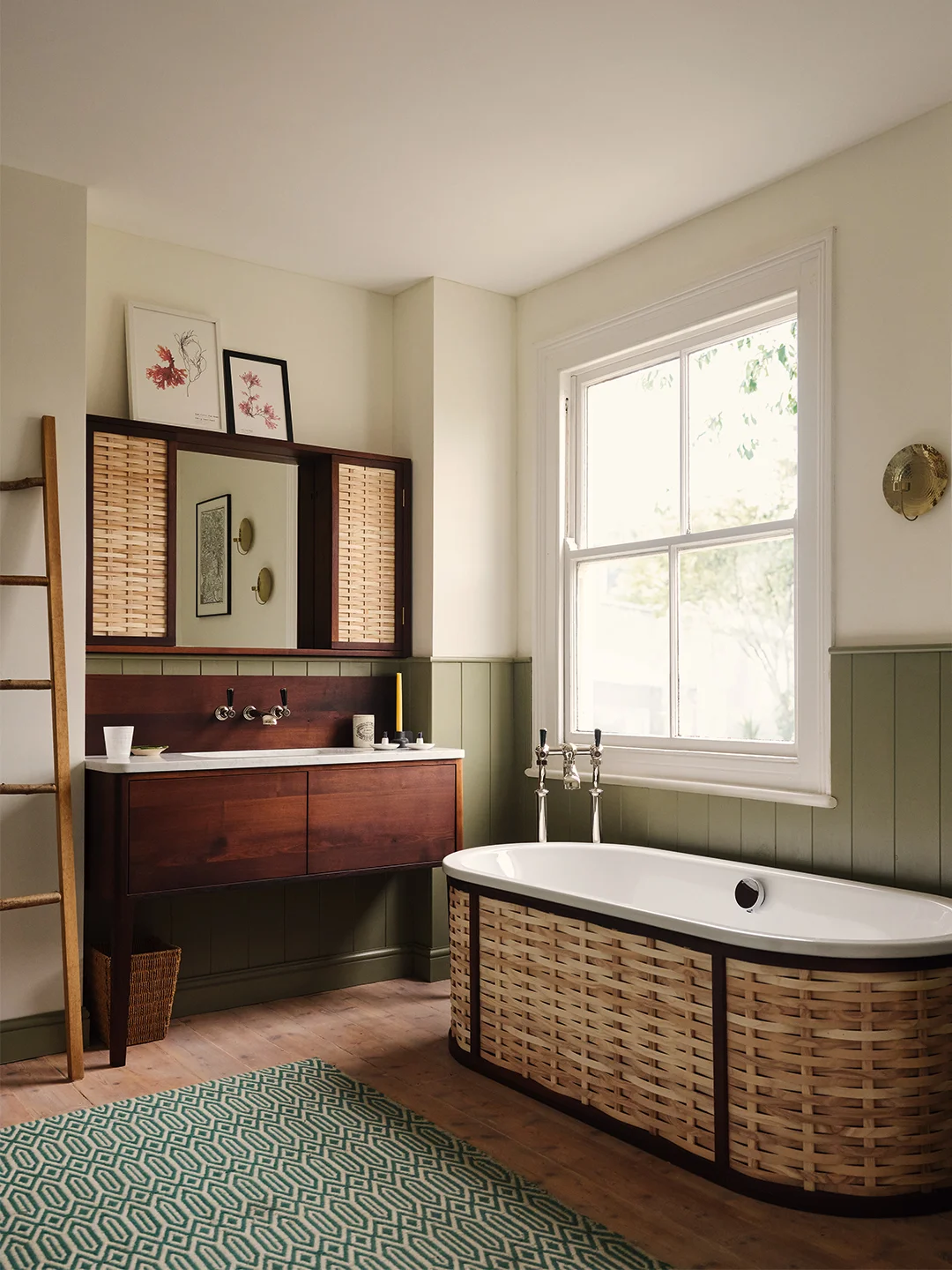 salle de bain décoration naturelle