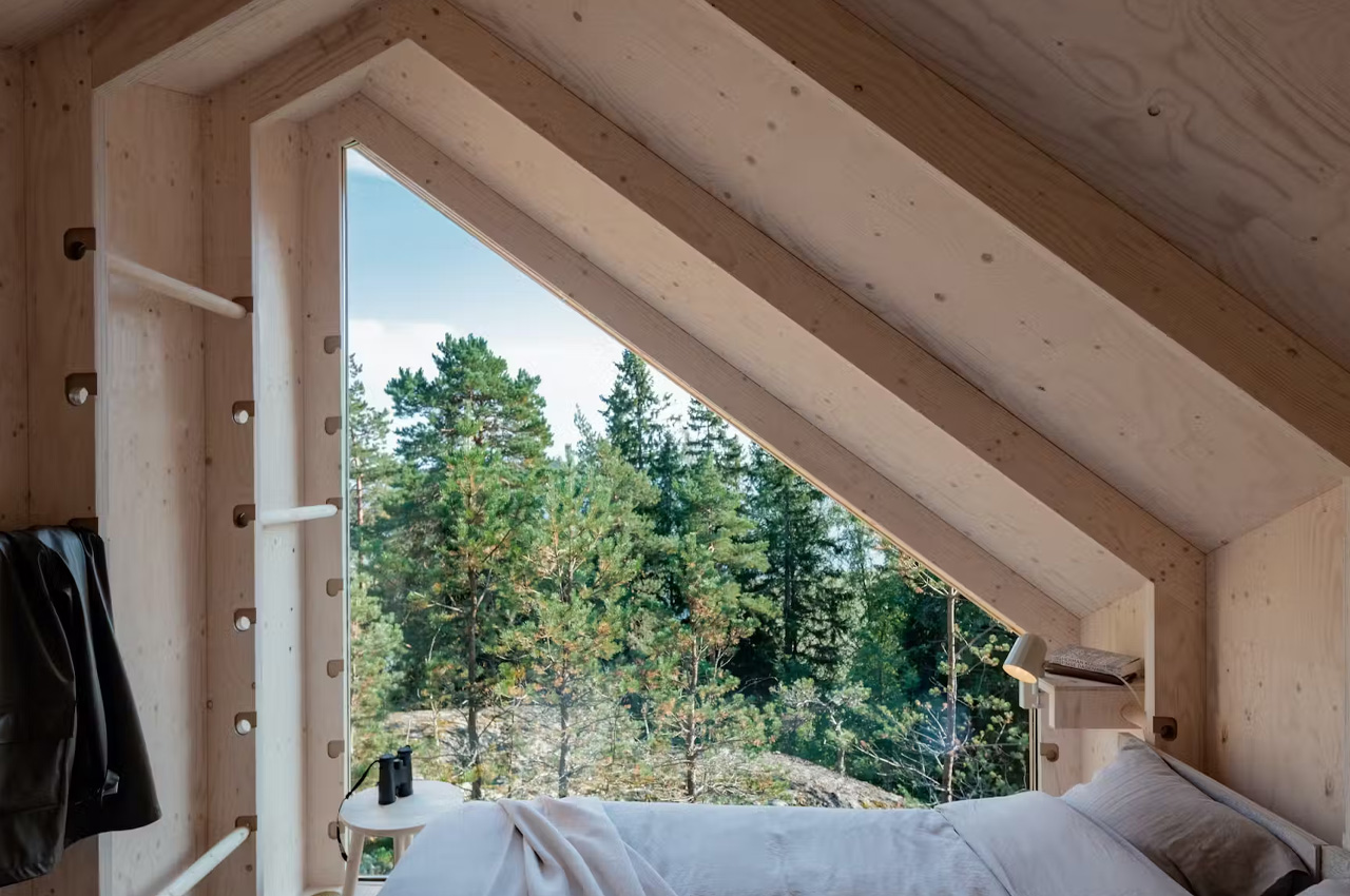chambre mini maison en bois