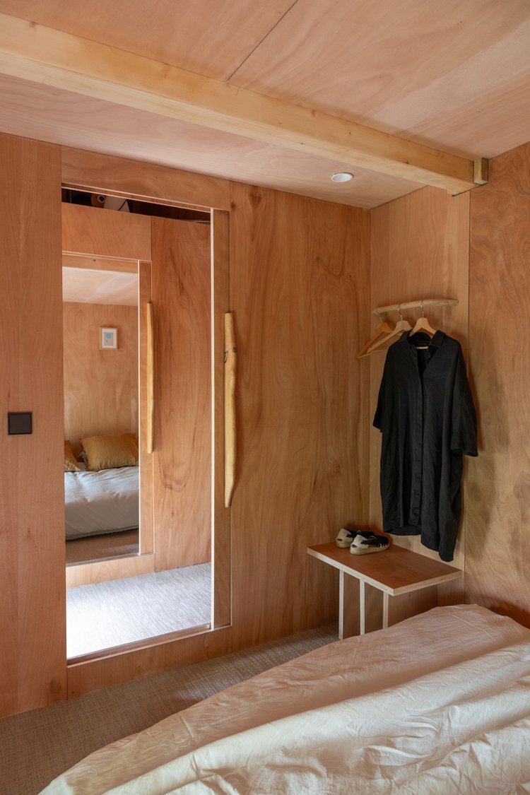 chambre maison en bois