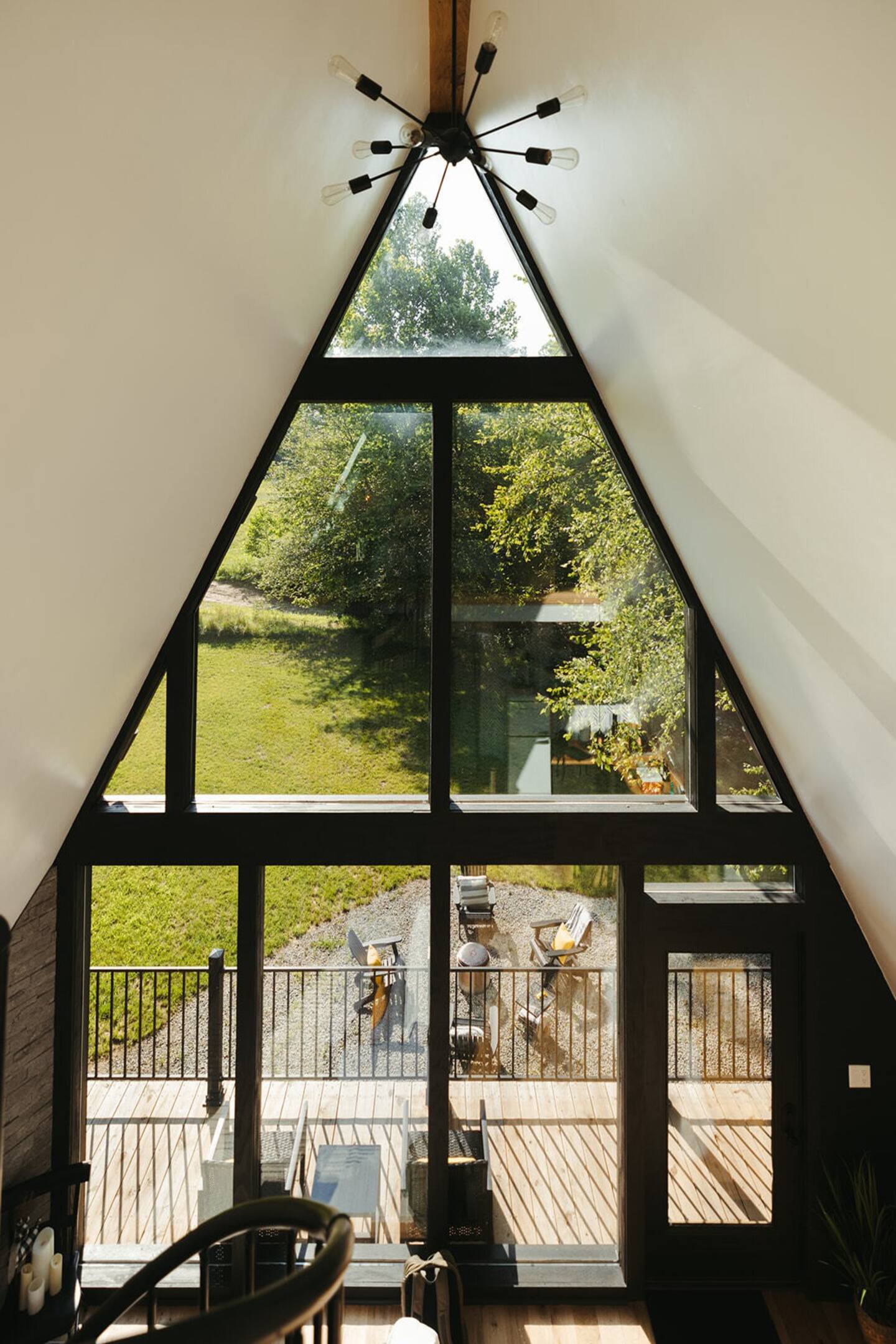 salon maison A-Frame