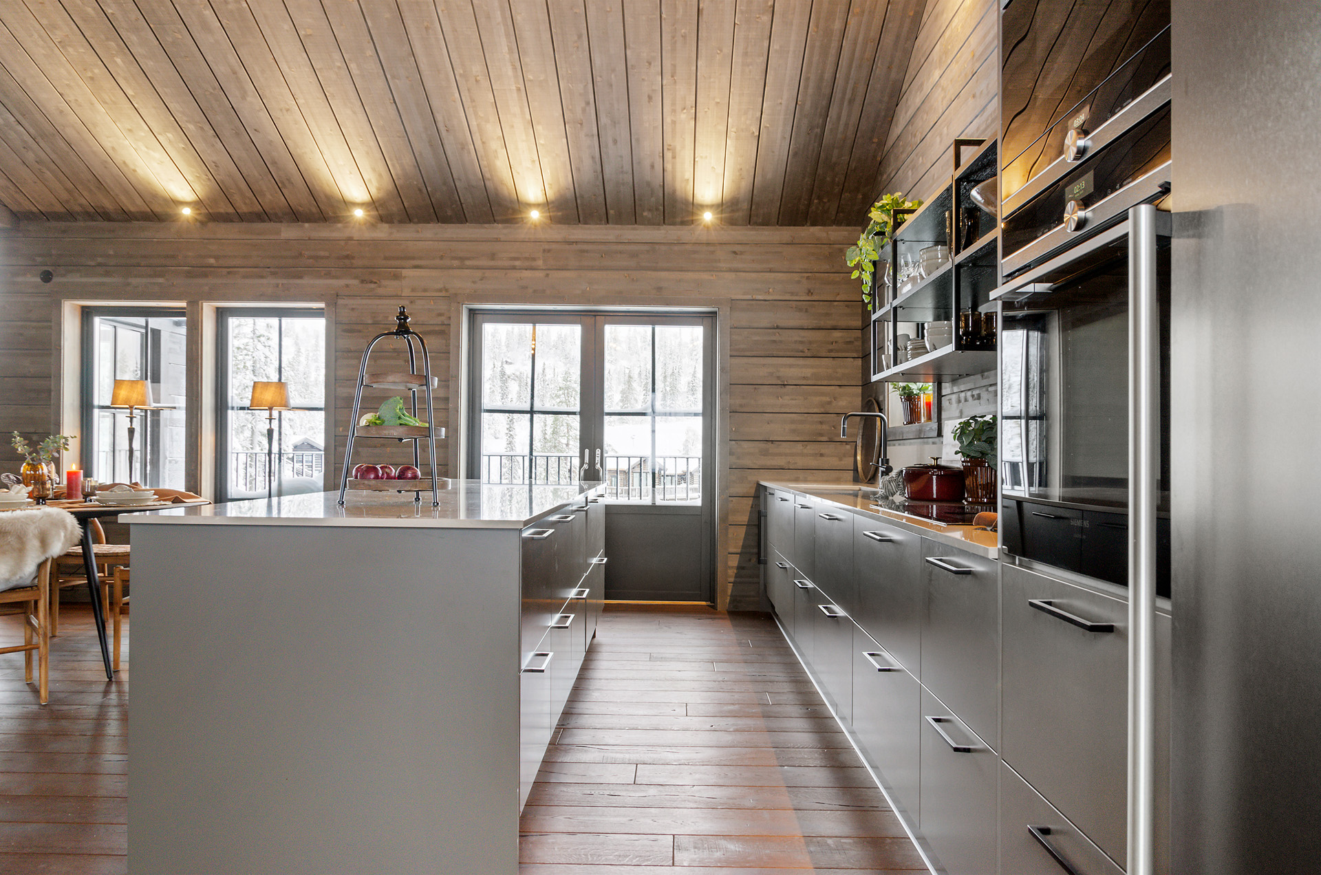 cuisine ouverte gris anthracite cuisine ouverte gris anthracite