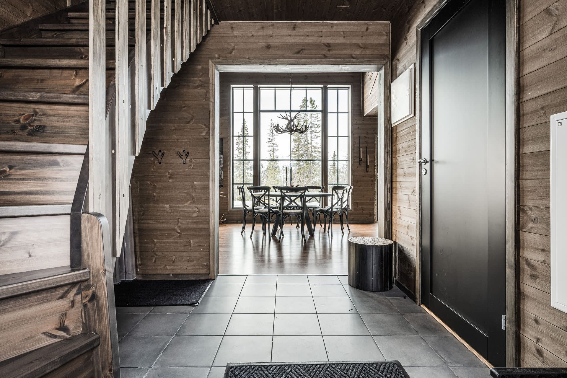 entrée chalet
