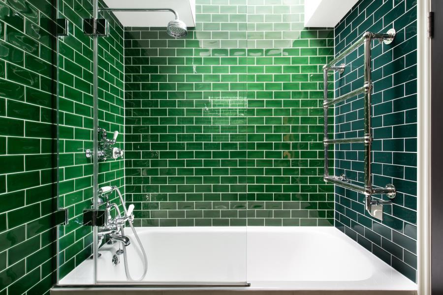 salle de bain carrelage vert salle de bain carrelage vert