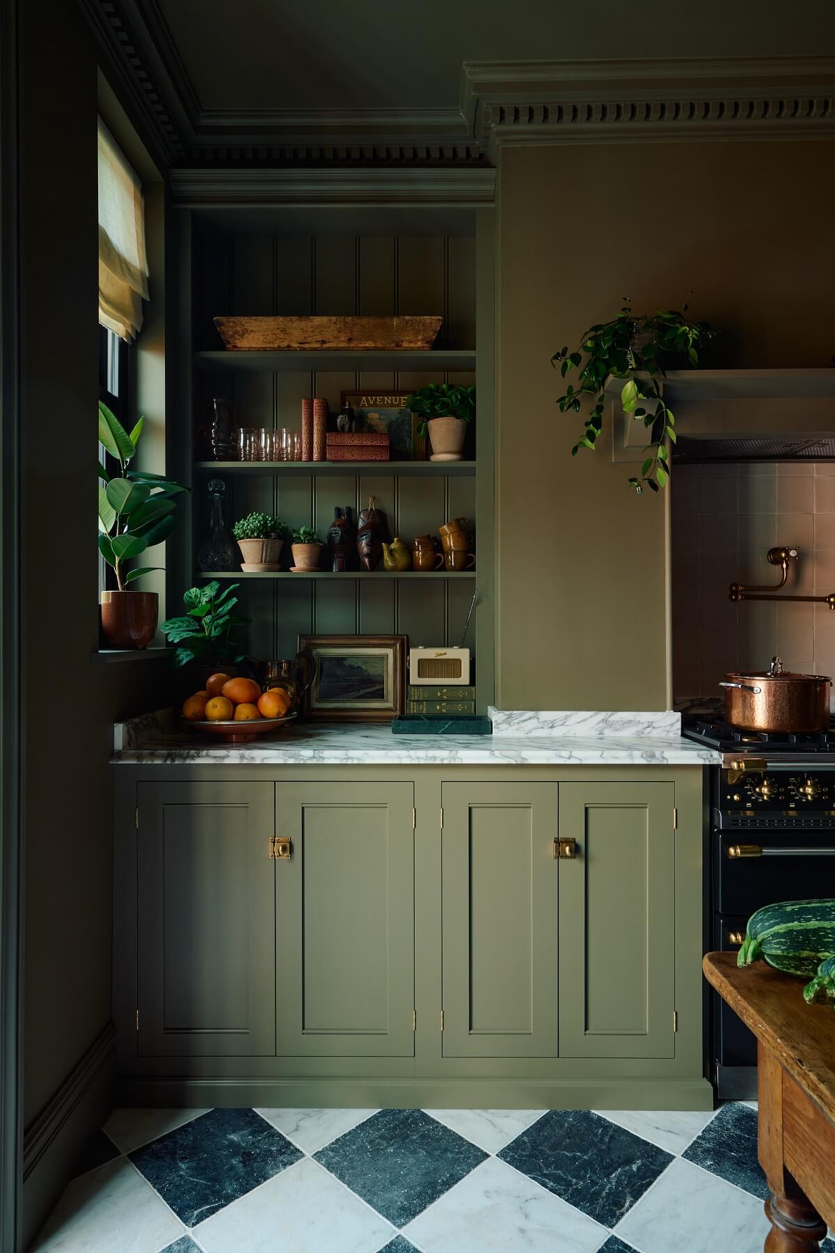 cuisine deVOL vert kaki