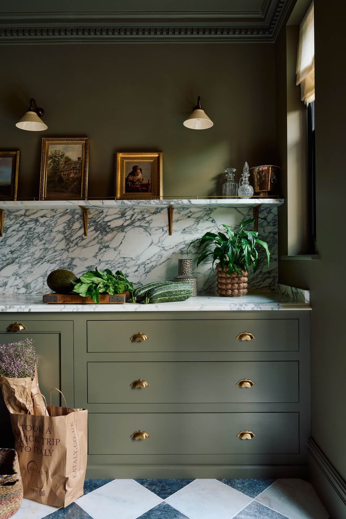 cuisine deVOL vert kaki