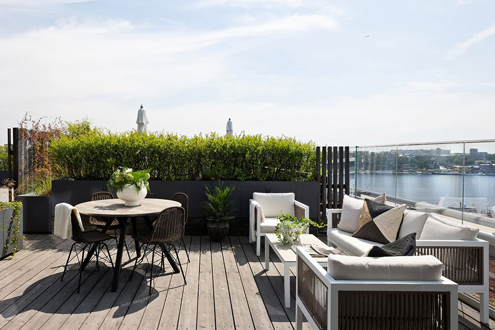 terrasse appartement décoration design