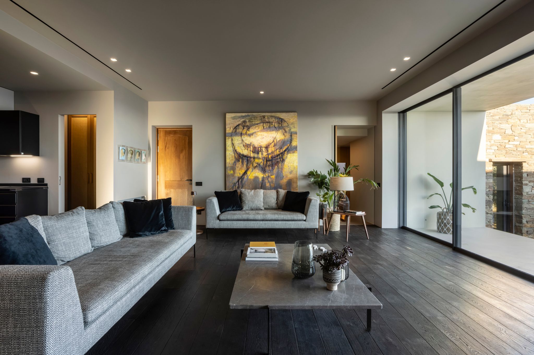 salon décoration contemporaine