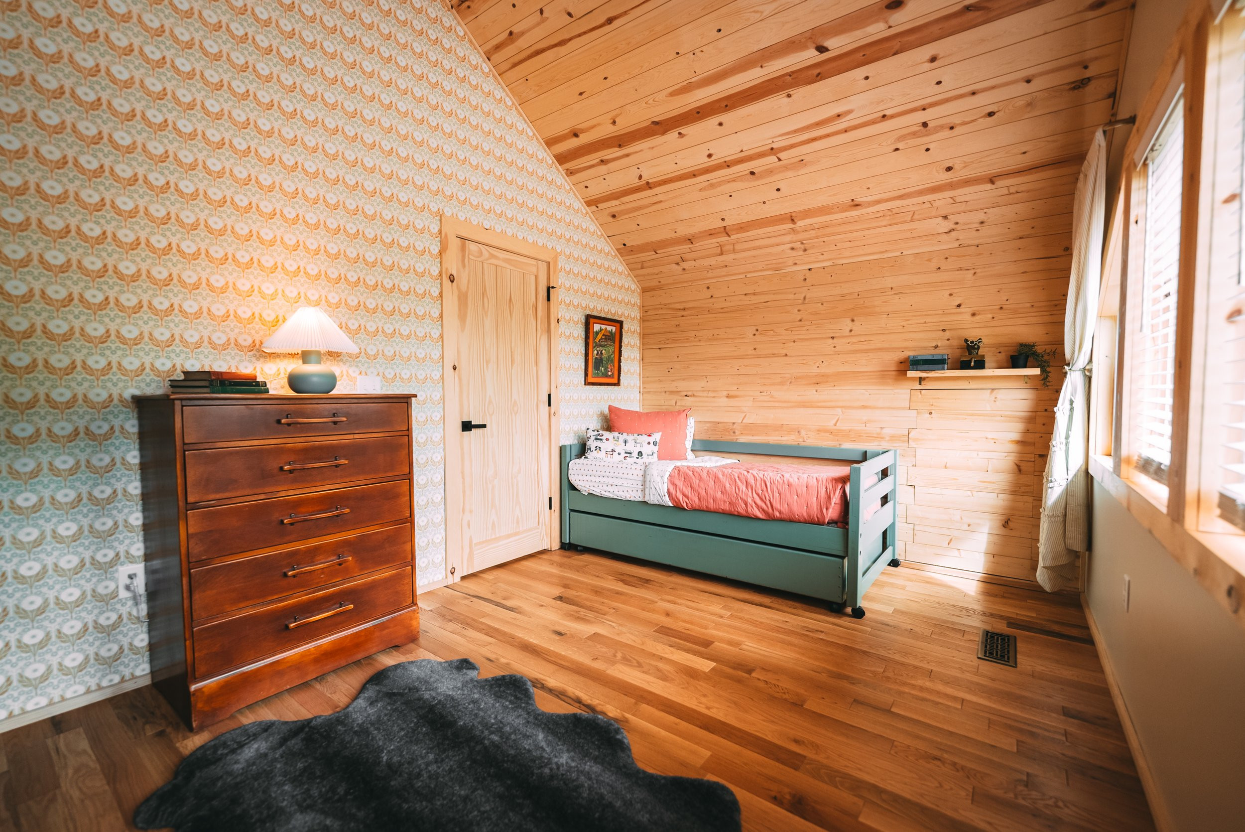 chambre d'enfant maison en bois The Goat Hillside Amble
