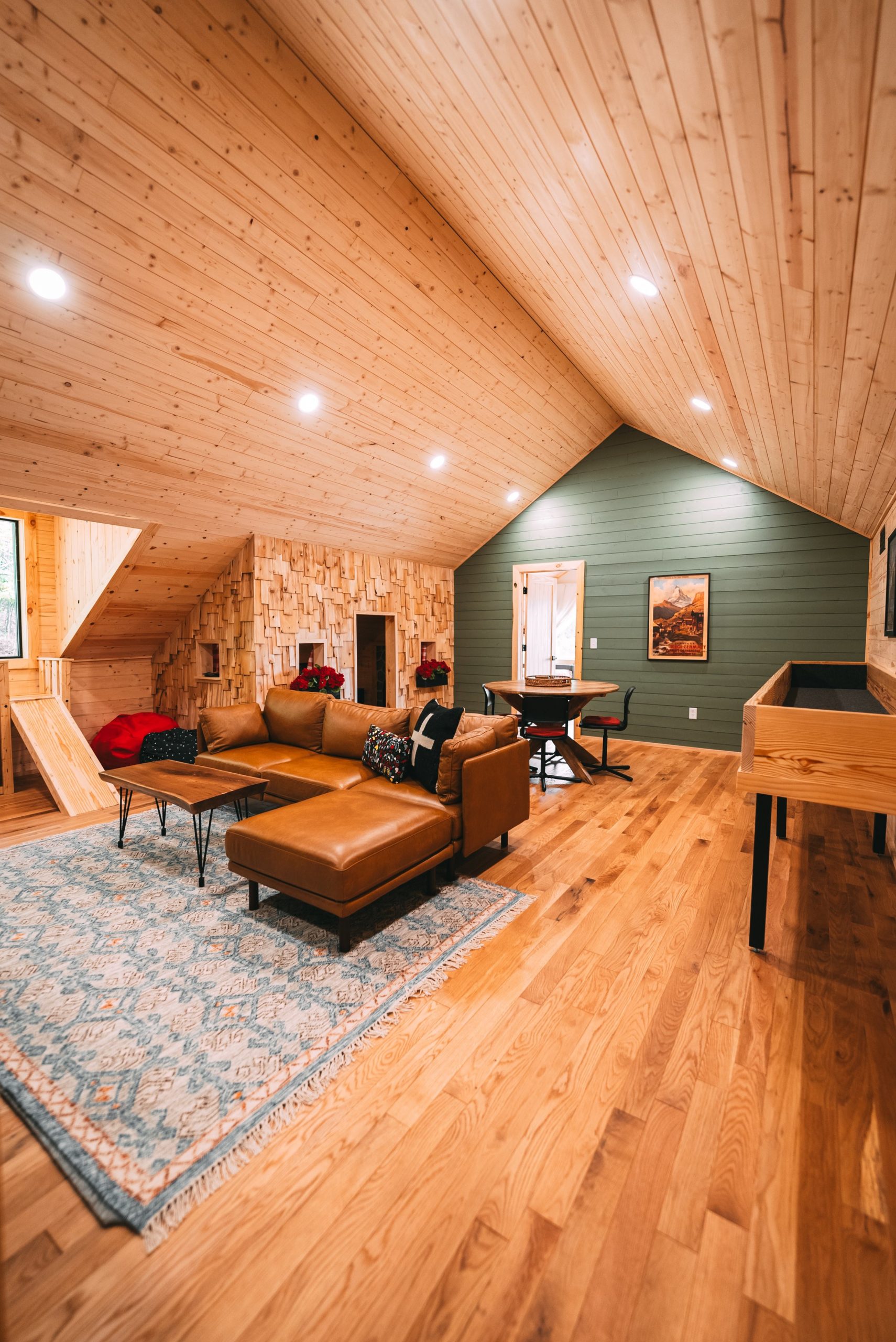salon maison en bois The Goat Hillside Amble