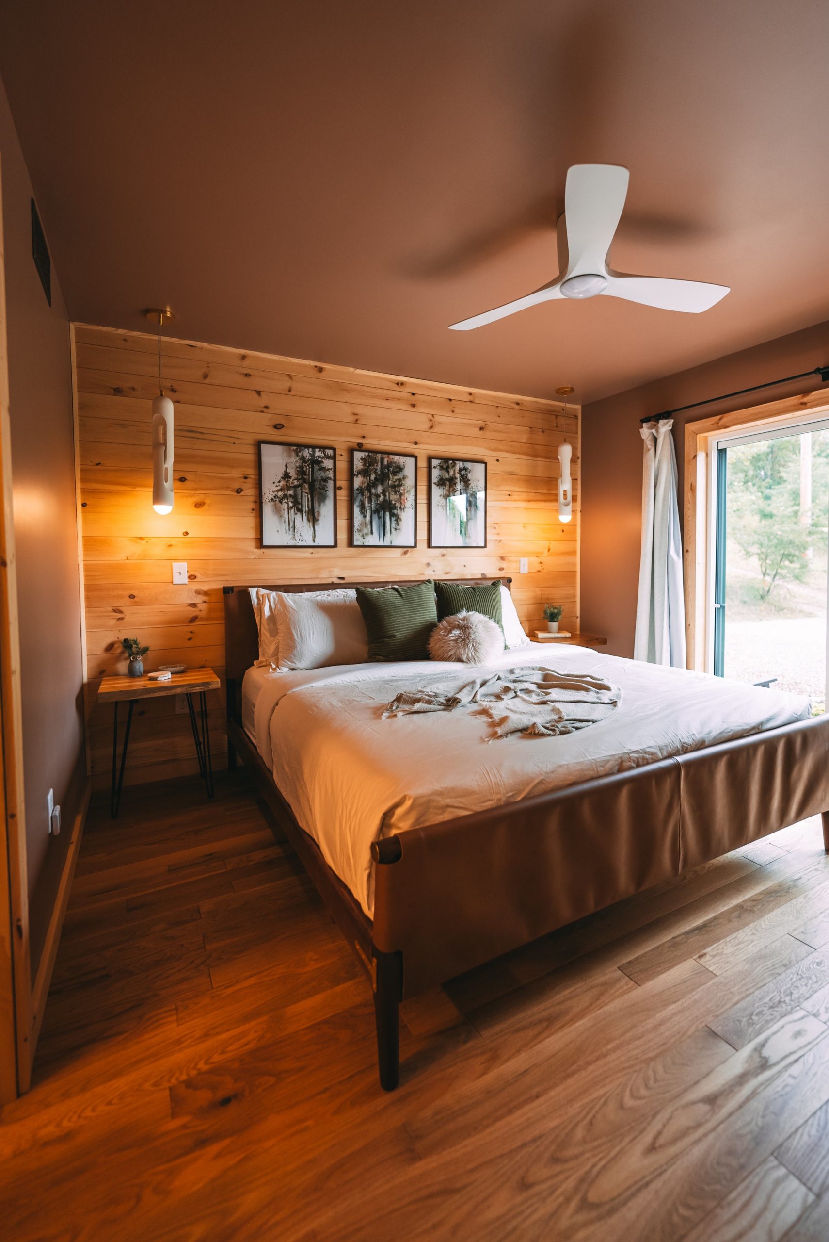 chambre maison en bois The Goat Hillside Amble