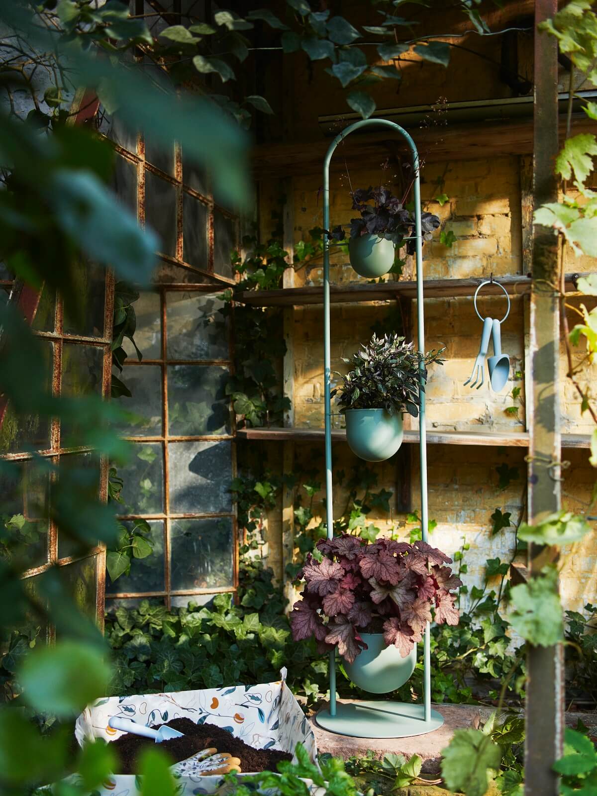porte-plantes métal IKEA 2024 collection DAKSJUS plantes