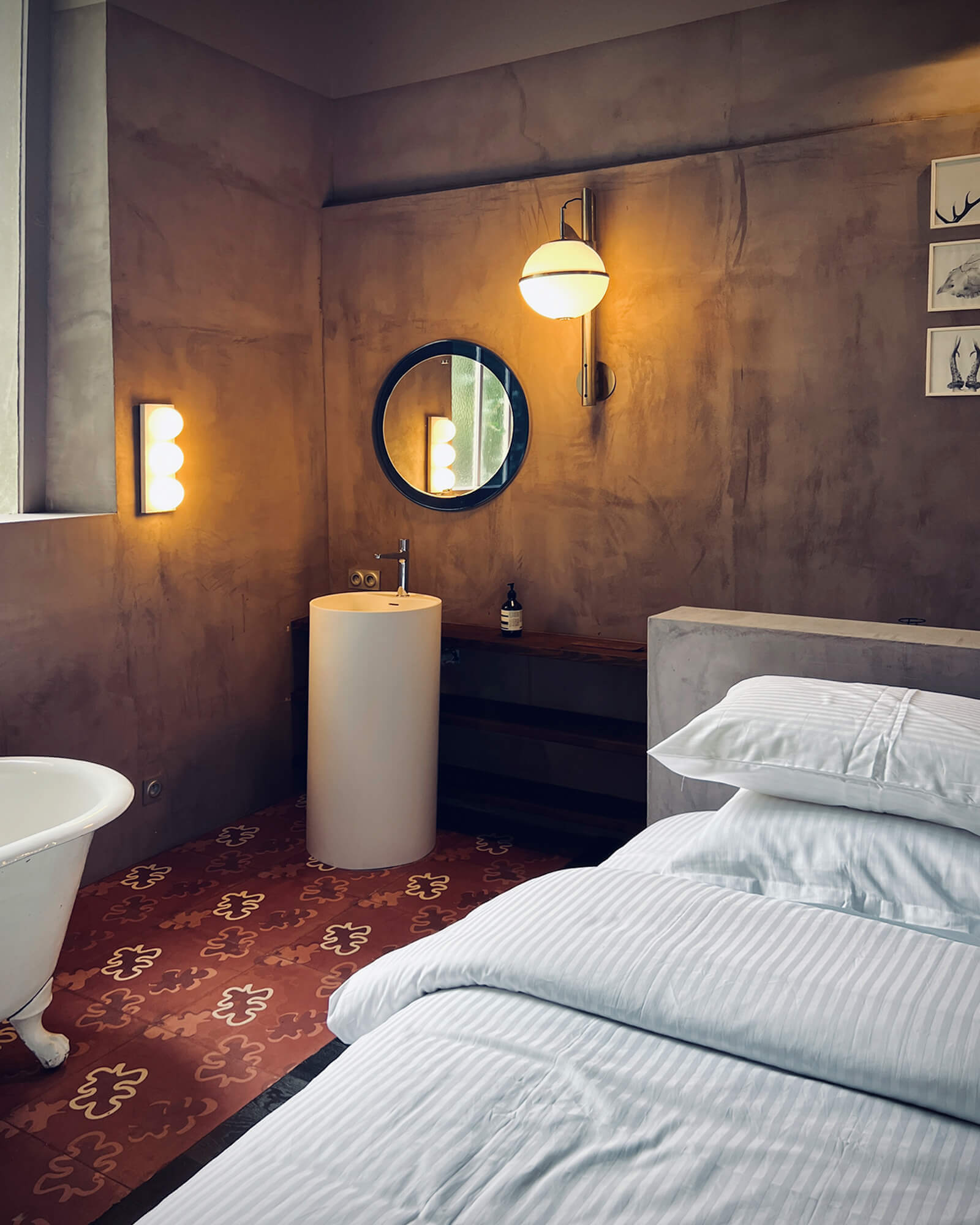 salle de bain dans chambre Casa Keçe salle de bain dans chambre Casa Keçe