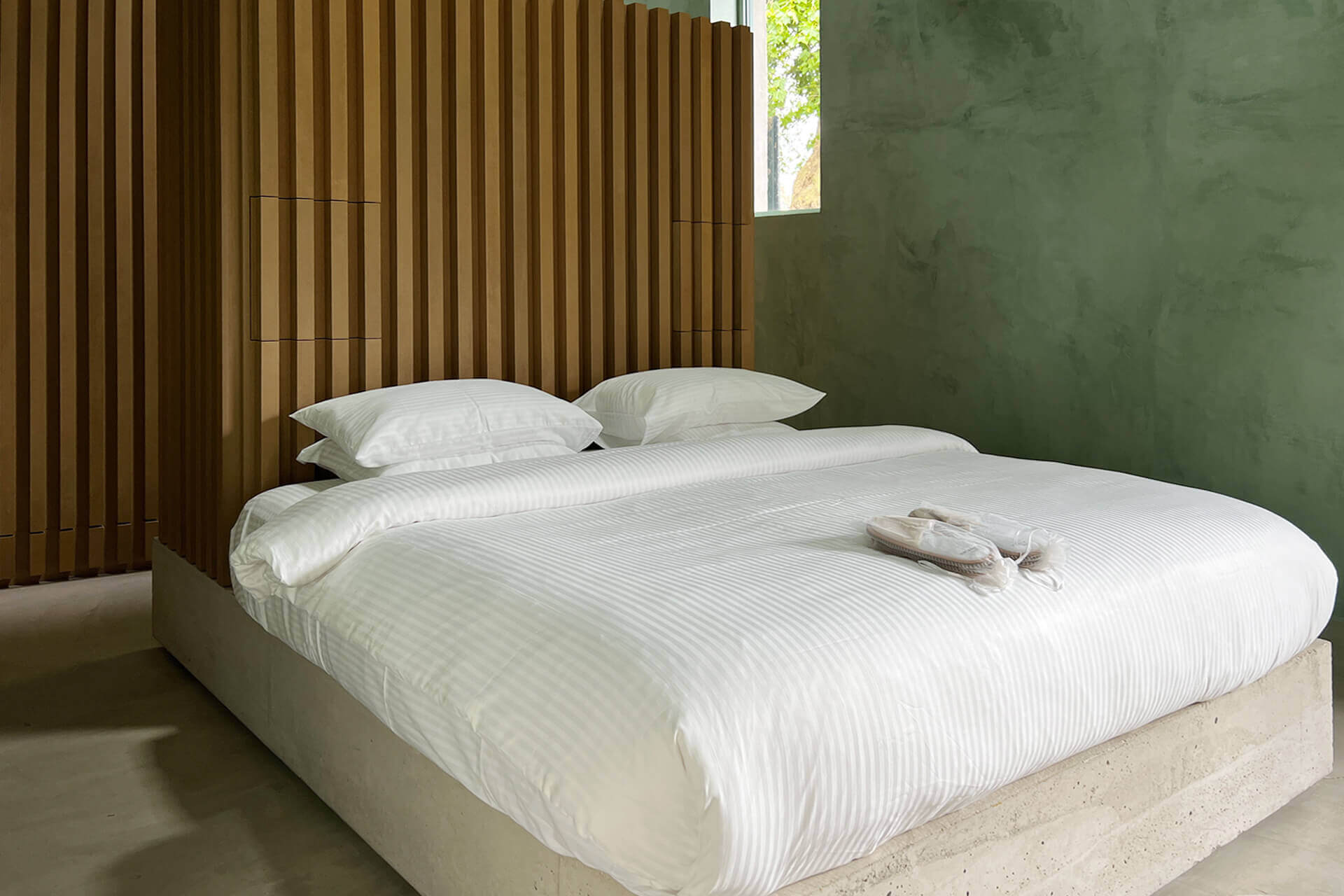 chambre verte et bois Casa Keçe chambre verte et bois Casa Keçe