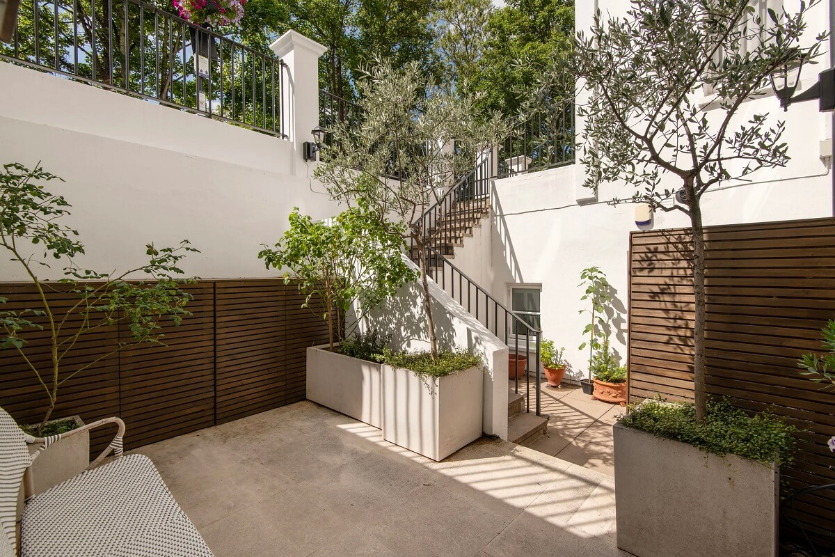 patio triplex moderne