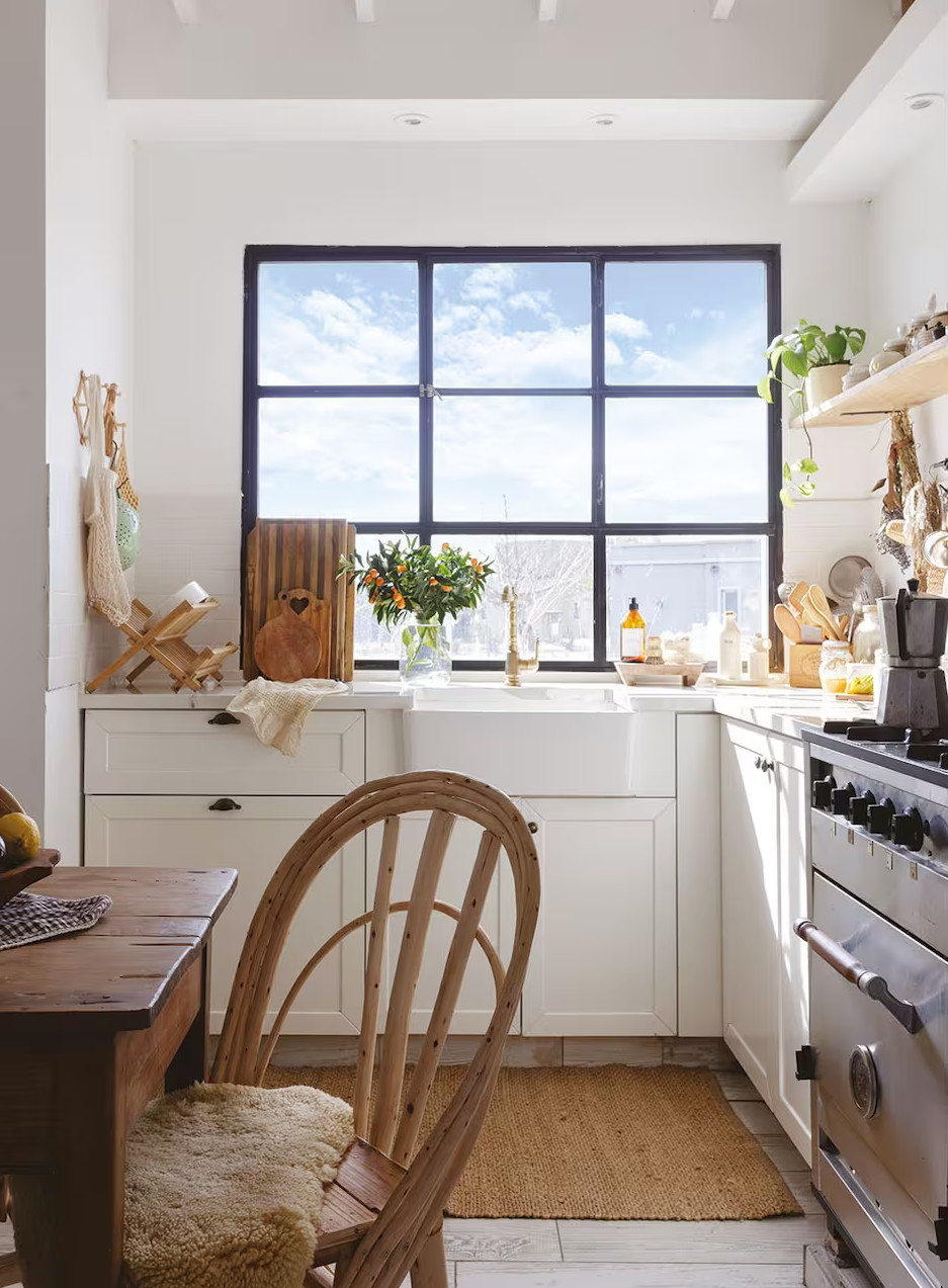 cuisine blanche et naturelle