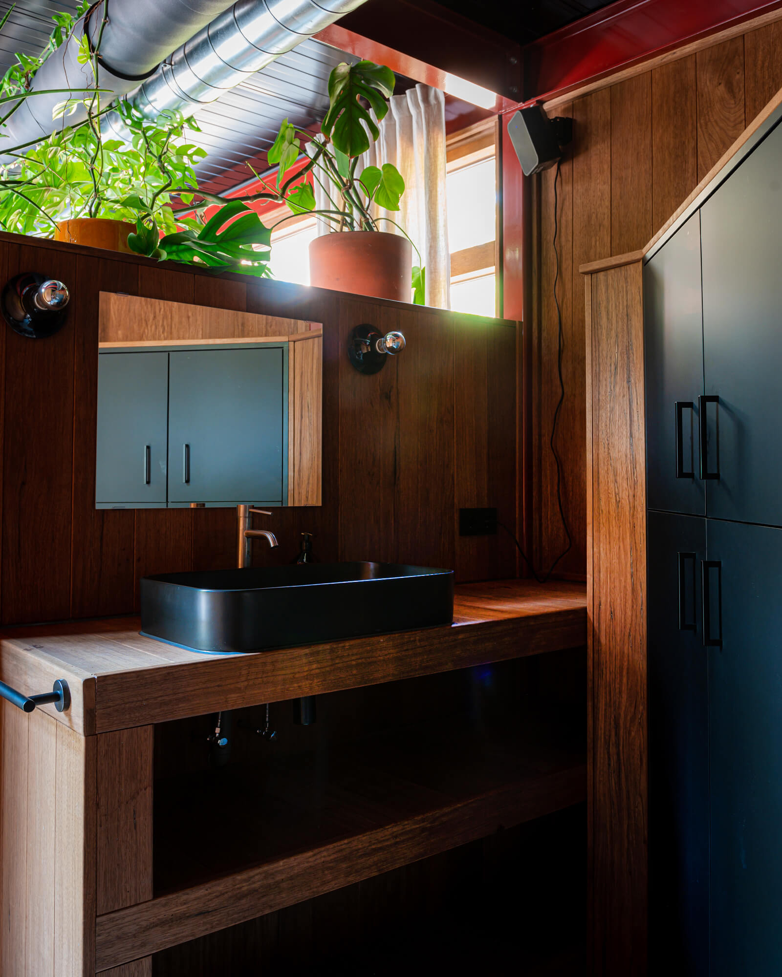 salle de bain bois