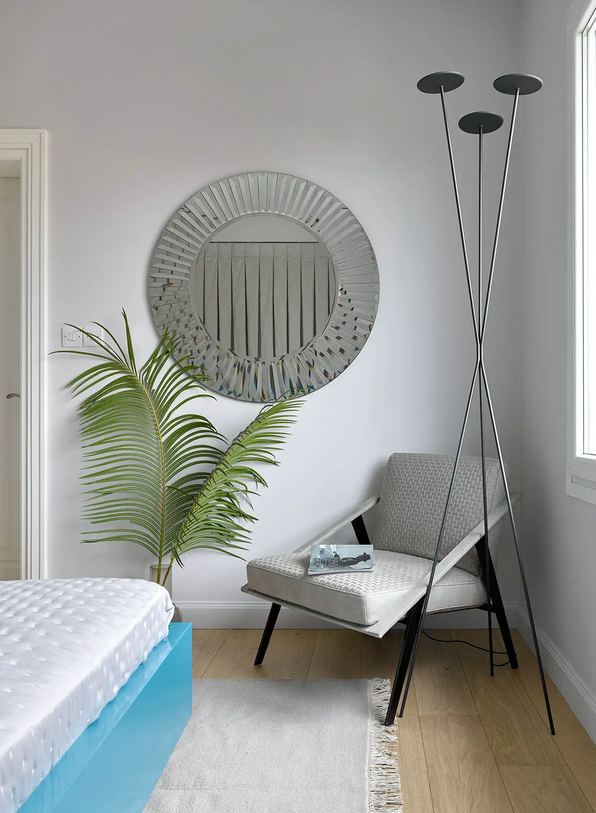 chambre décoration design et colorée