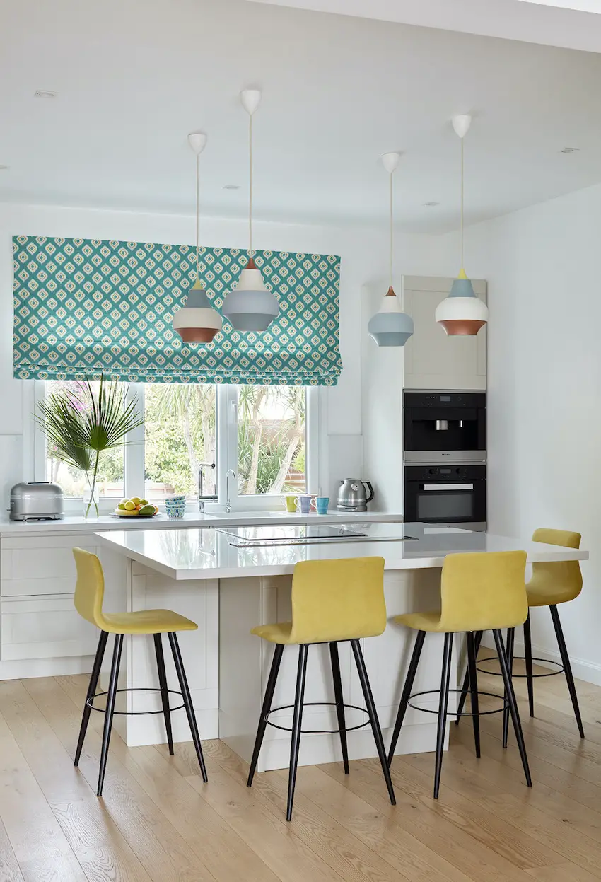 cuisine avec îlot décoration design