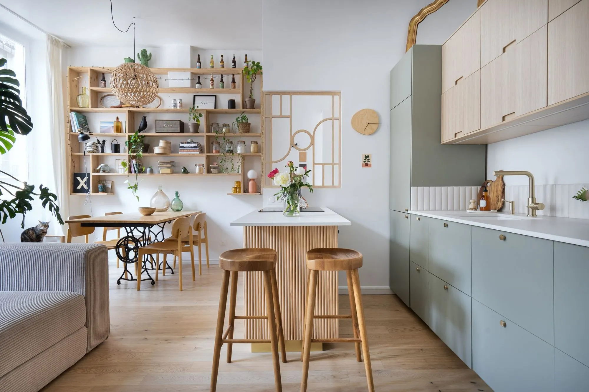 cuisine ouverte décoration design et naturelle cuisine ouverte décoration design et naturelle
