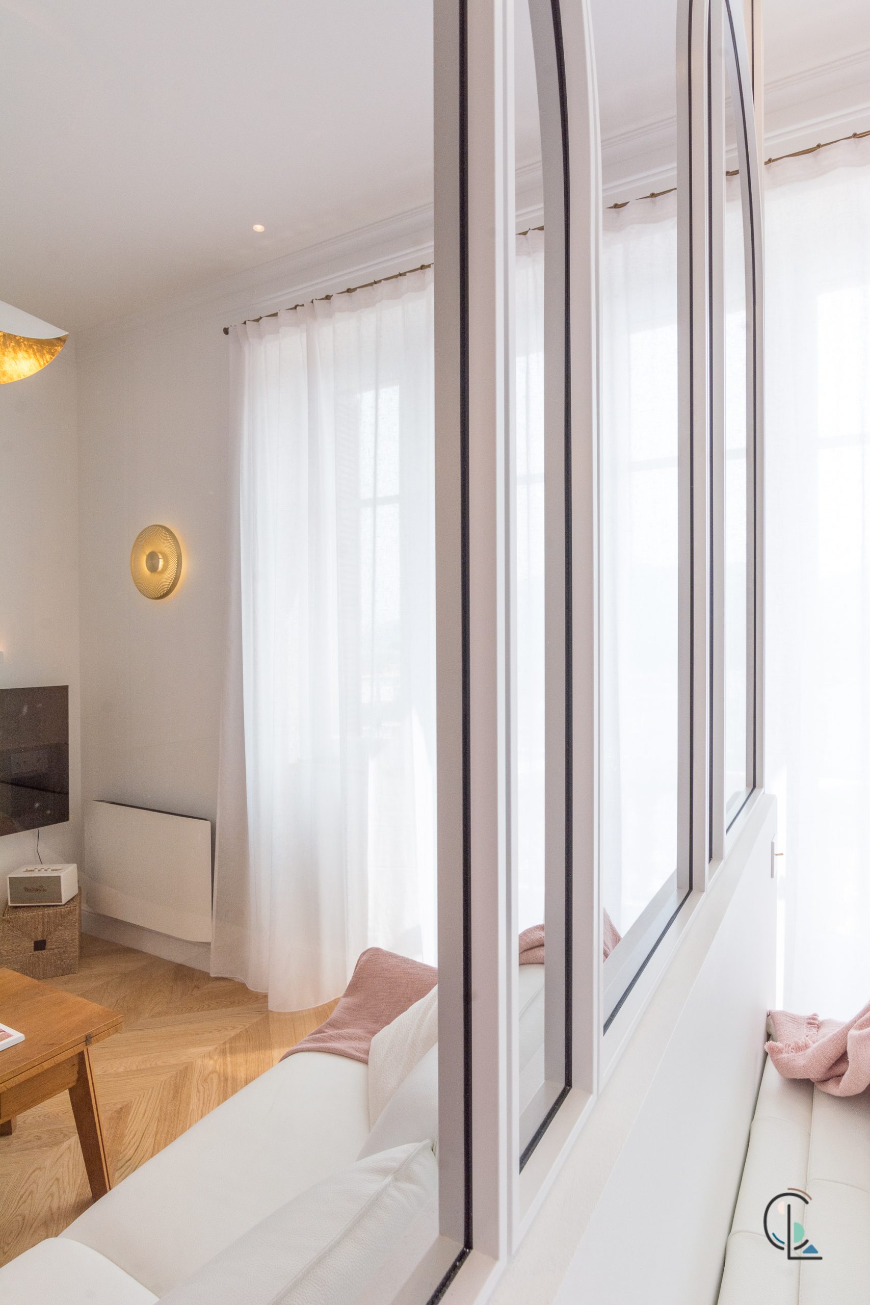 chambre avec verrière blanche chambre avec verrière blanche