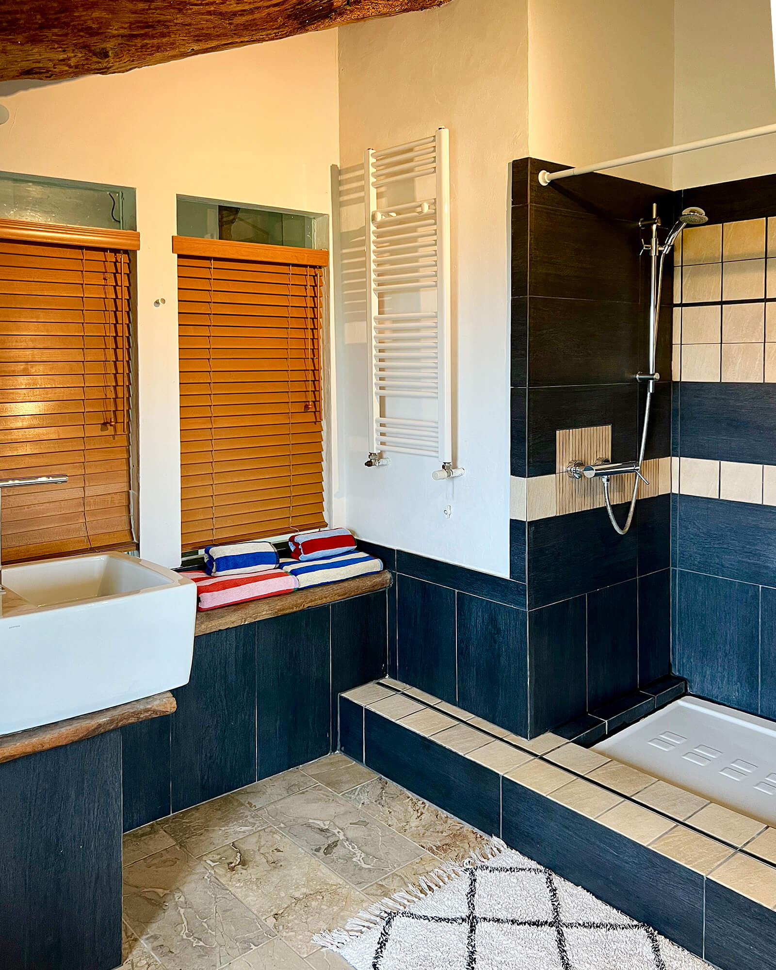 salle de bain bleue salle de bain bleue