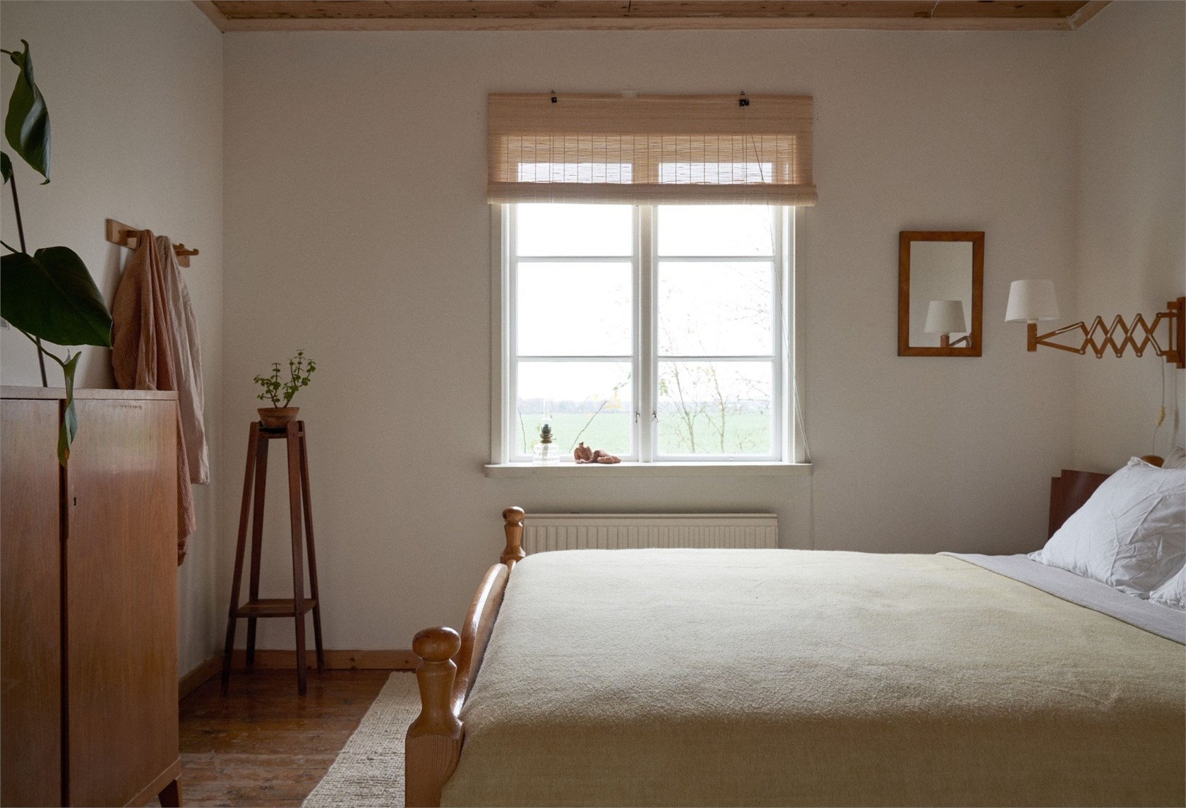 chambre vintage maison décoration scandinave