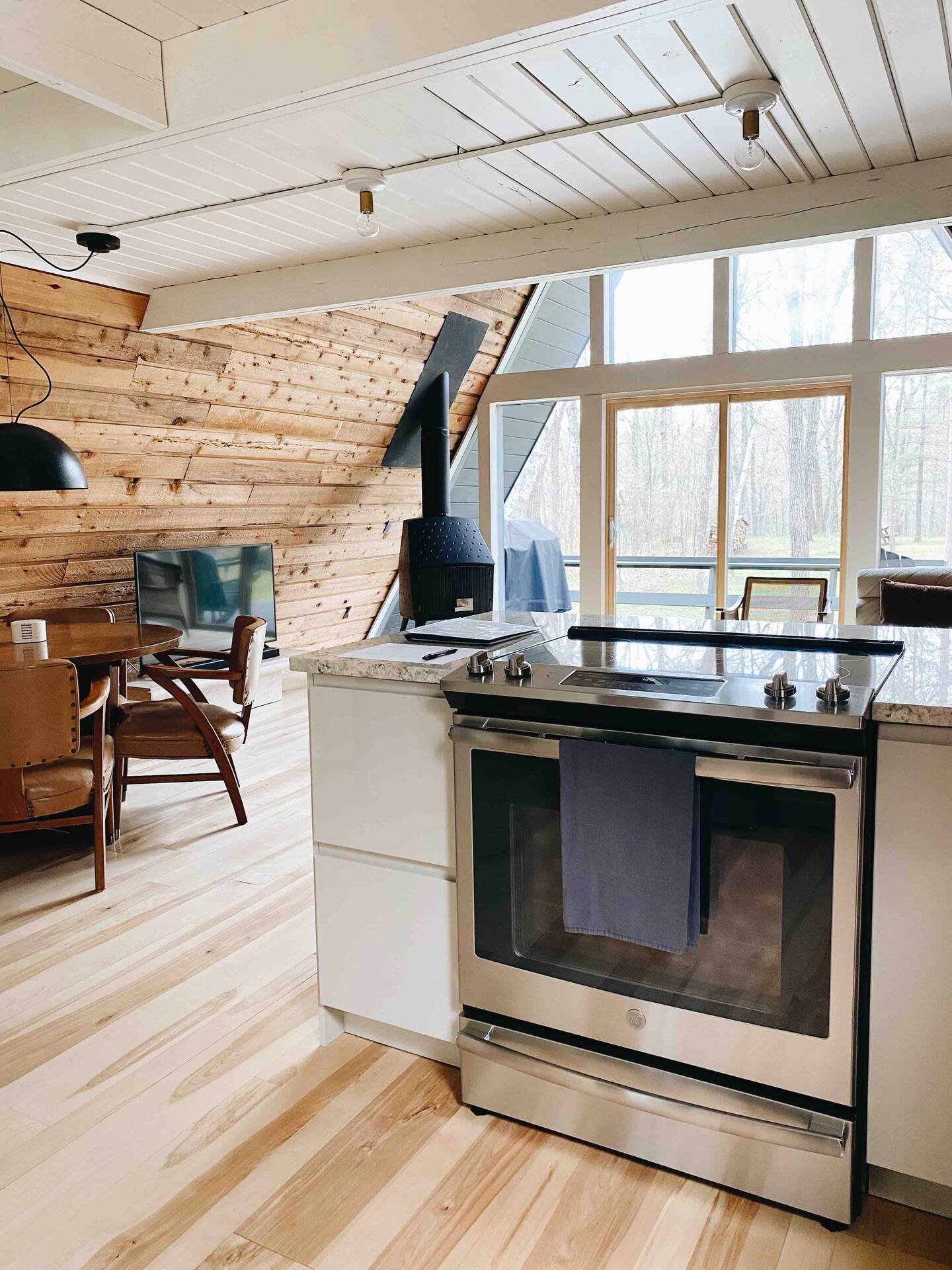 cuisine et salon maison A-Frame cuisine et salon maison A-Frame