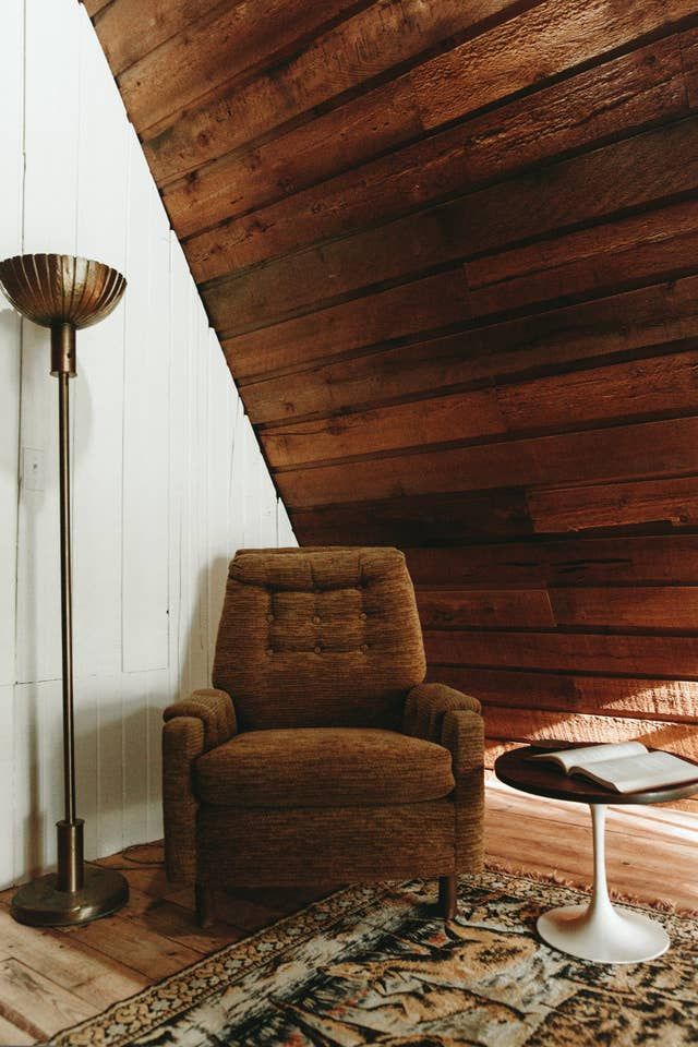 chambre mansardée maison A-Frame chambre mansardée maison A-Frame