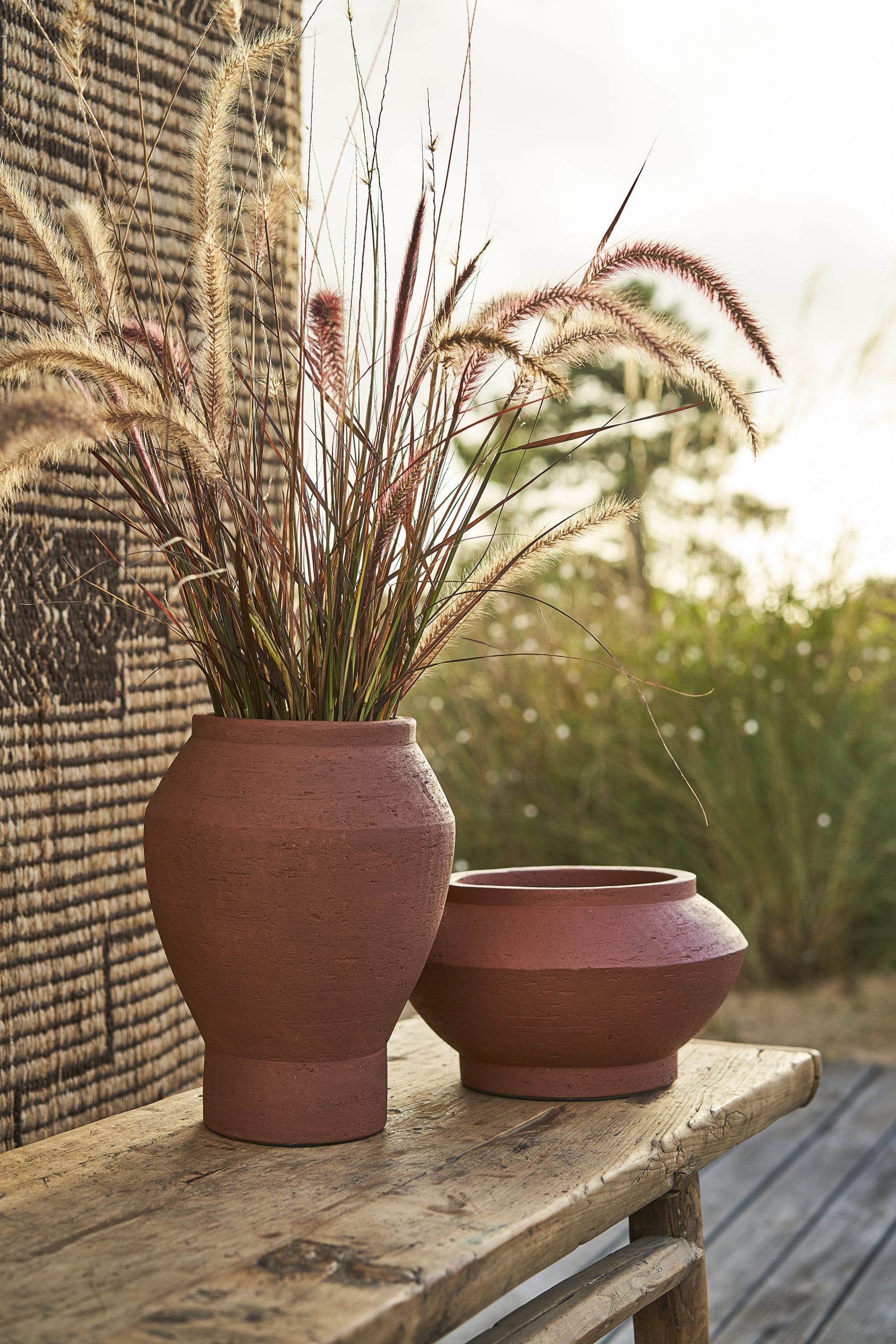 vase terre cuite nouvelle collection AM PM 2024 printemps/été vase terre cuite nouvelle collection AM PM 2024 printemps/été