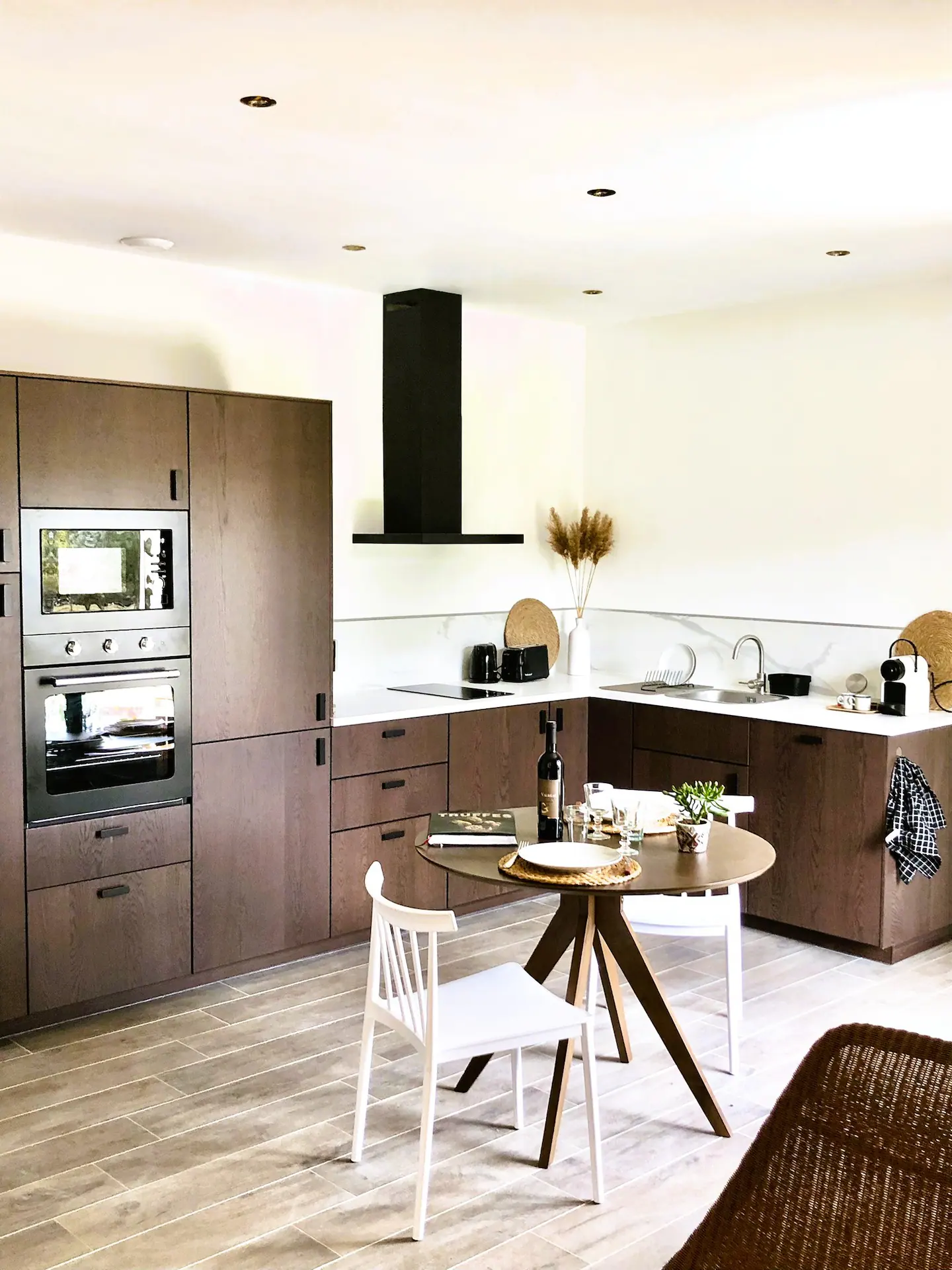 cuisine design bois noyer cuisine design bois noyer
