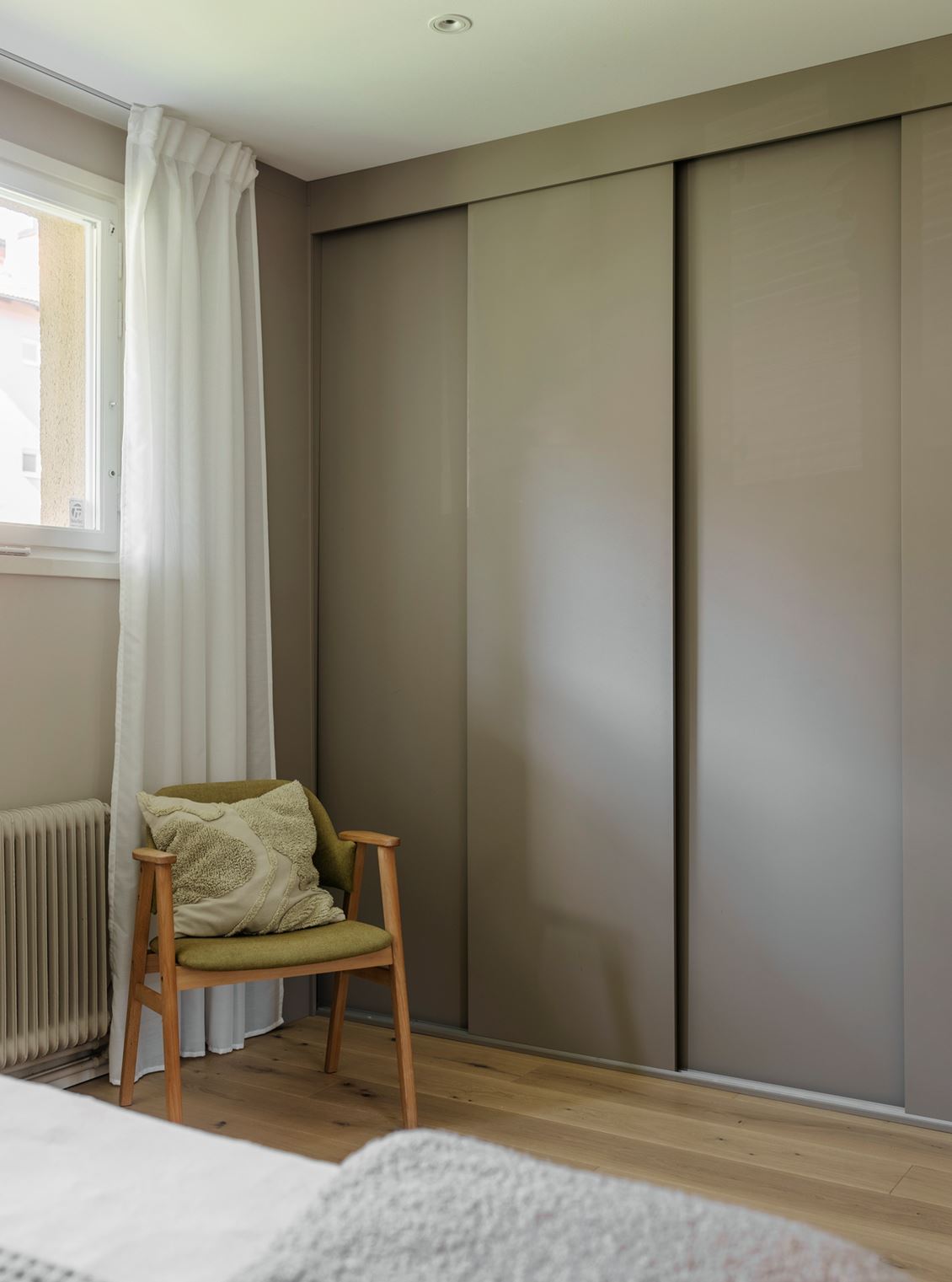 dressing portes grises
