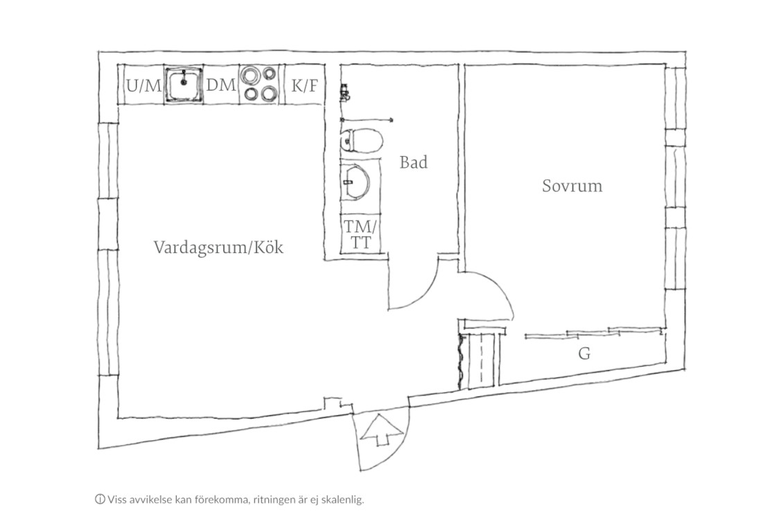 plan appartement 50m2 décoration scandinave