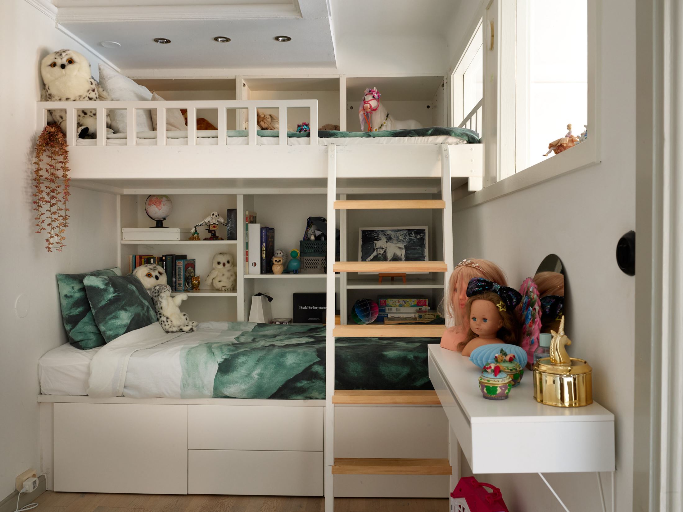 chambre enfants lits superposés