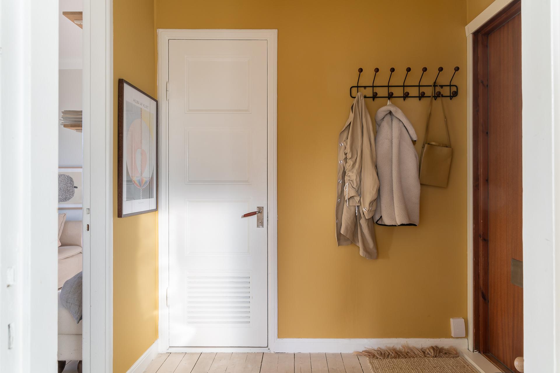 entrée jaune décoration scandinave entrée jaune décoration scandinave