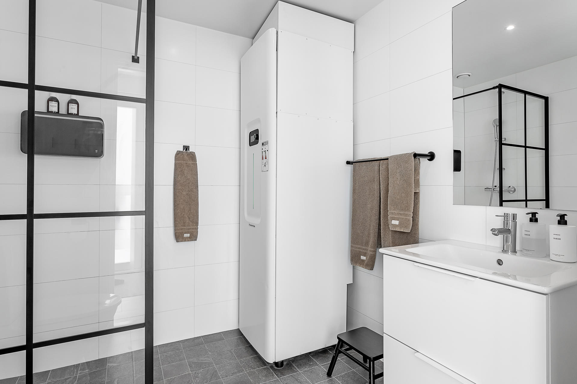 salle de bain blanche maison contemporaine salle de bain blanche maison contemporaine