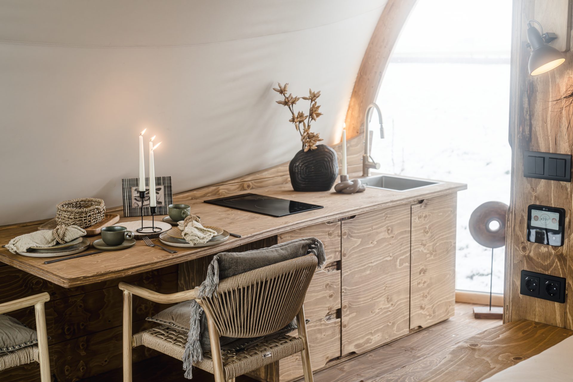 petite cuisine en bois 