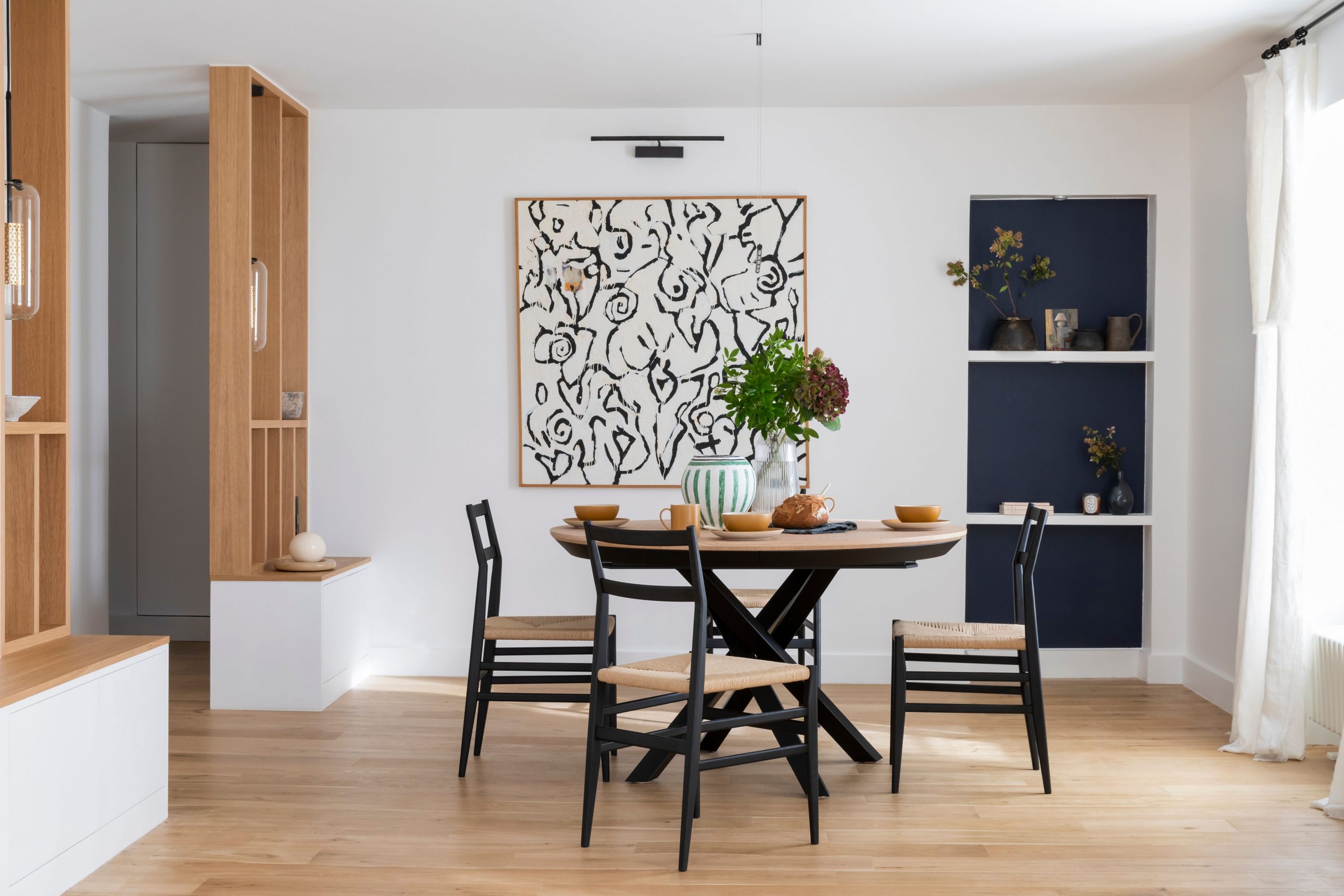 salle à manger appartement Paris décoration design Photo : © Pauline Le Goff salle à manger appartement Paris décoration design Photo : © Pauline Le Goff