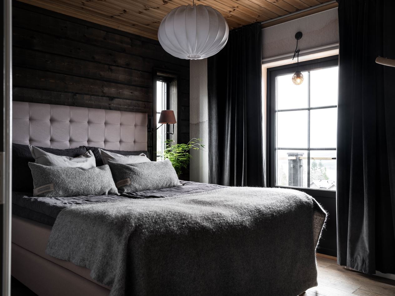 chambre maison en bois