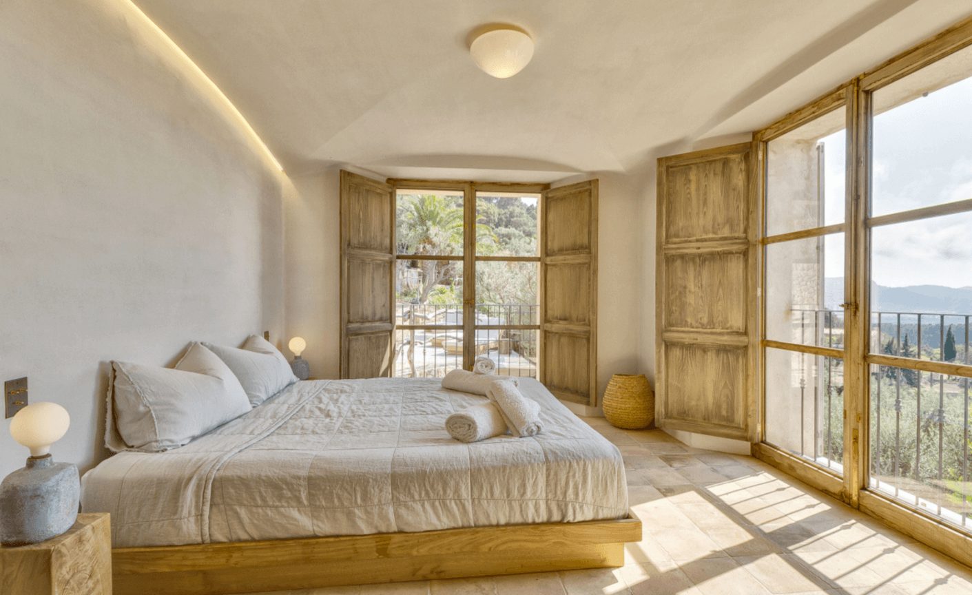 chambre décoration naturelle Majorque Casa Pride chambre décoration naturelle Majorque Casa Pride