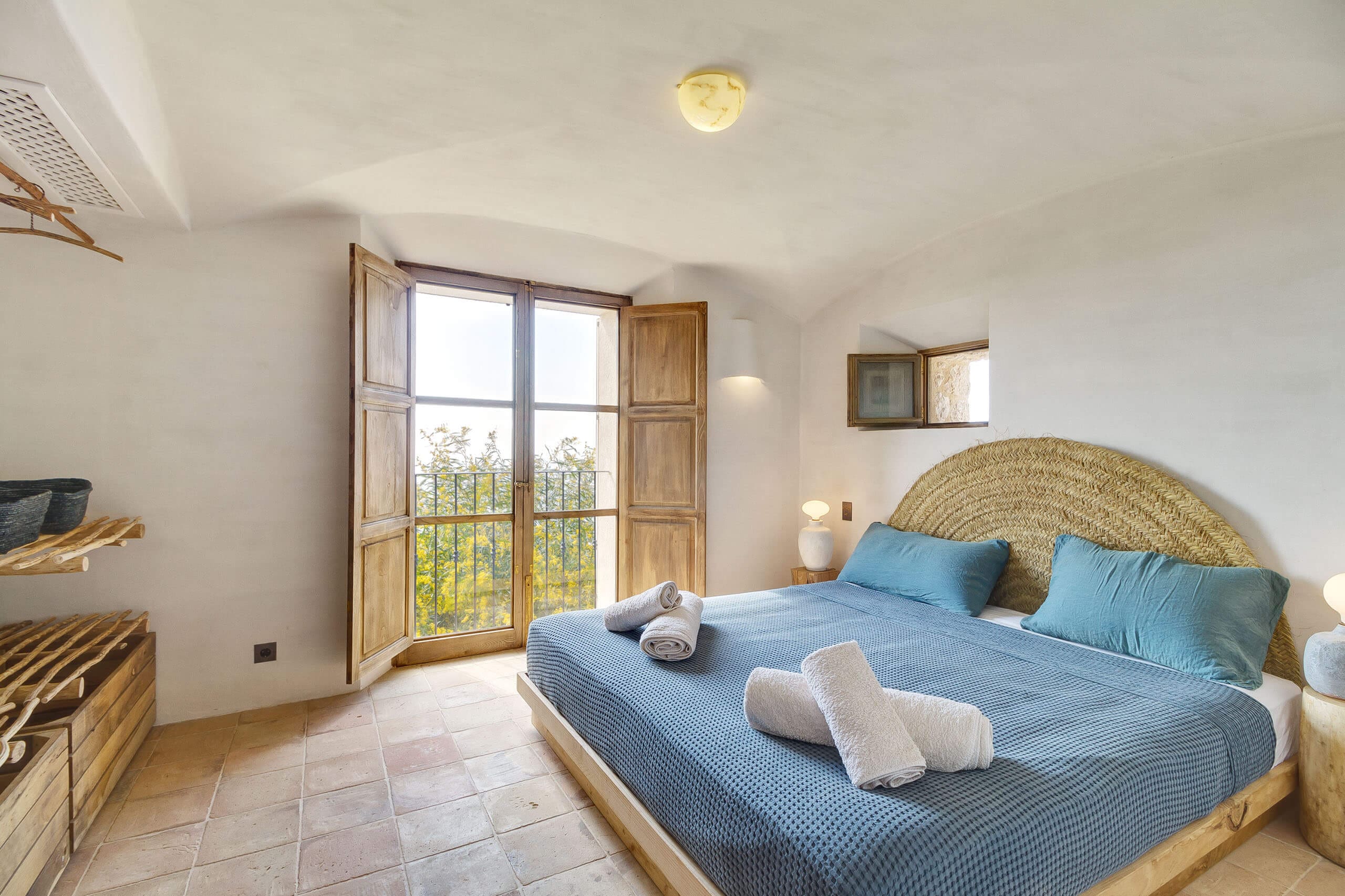 chambre maison en pierres Majorque Casa Pride chambre maison en pierres Majorque Casa Pride