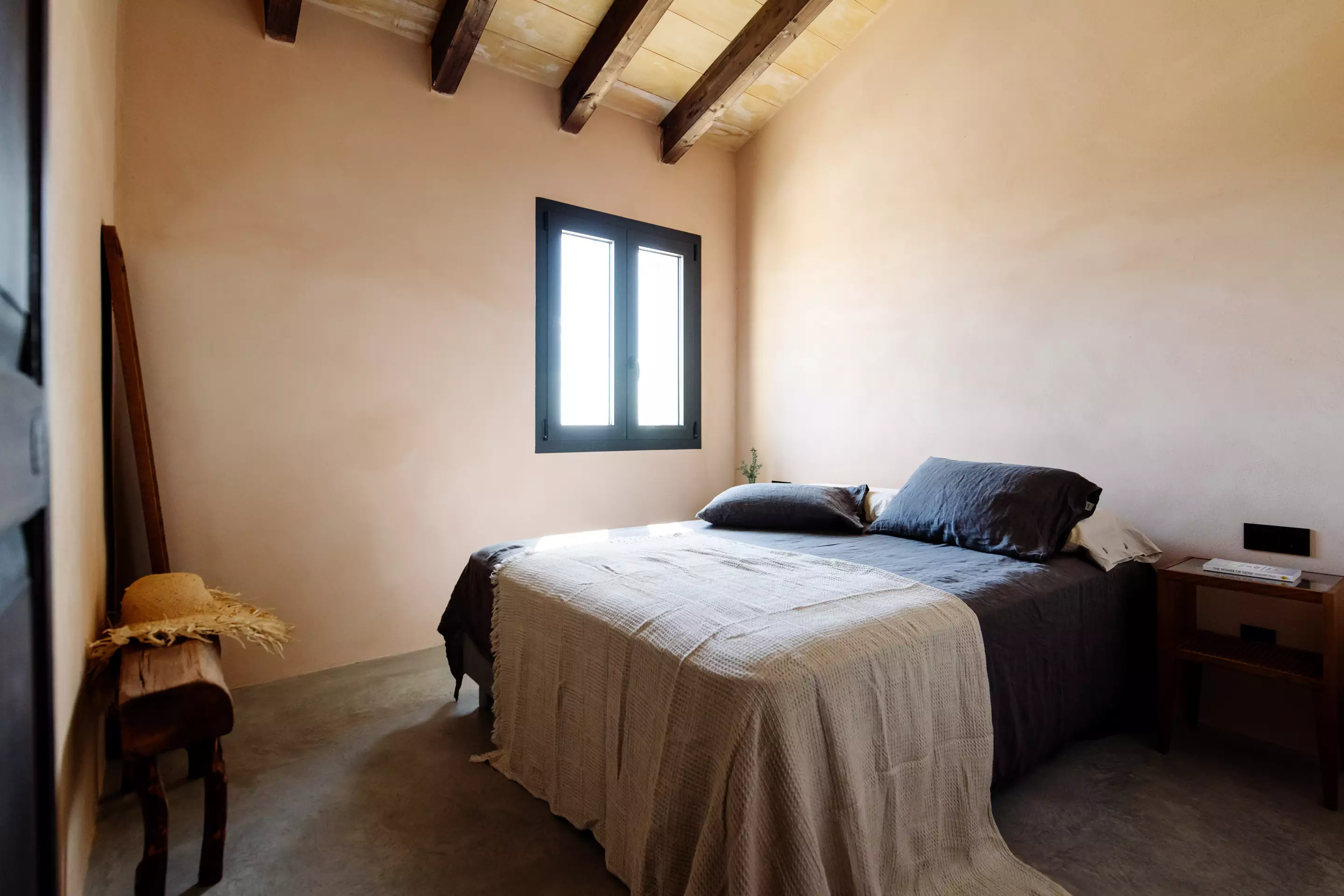 chambre avec poutres