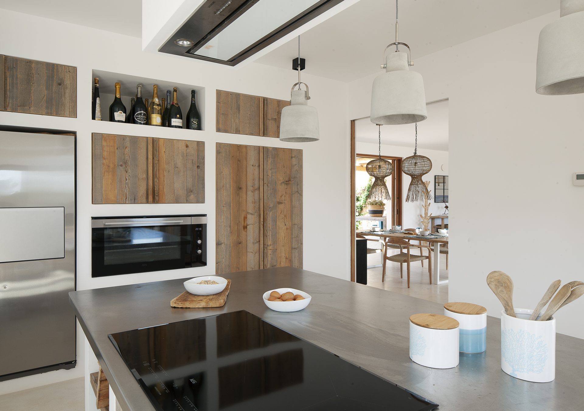 cuisine bois rustique décoration design