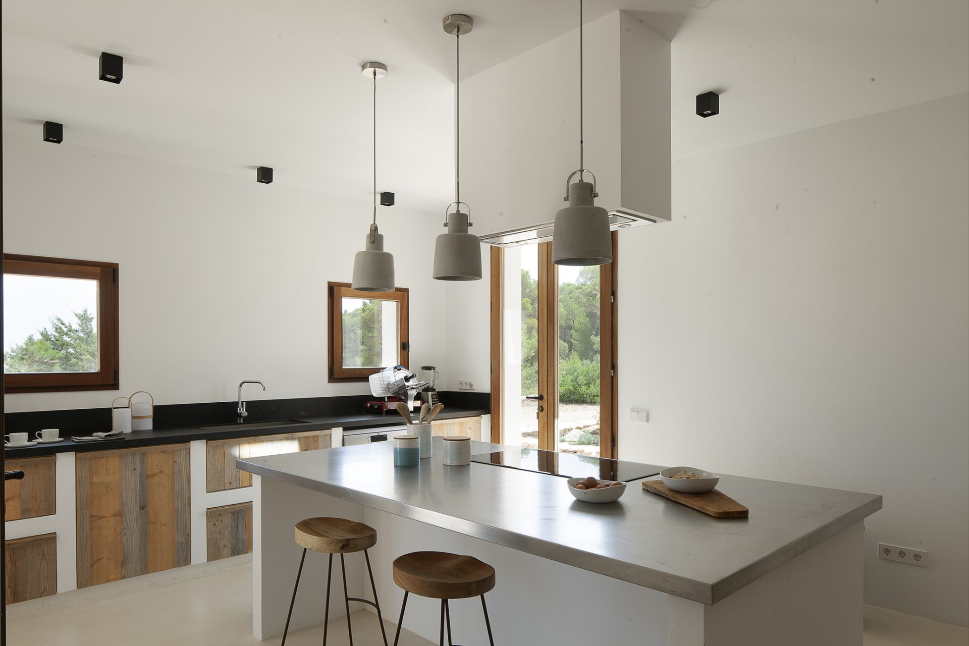 cuisine rustique et design