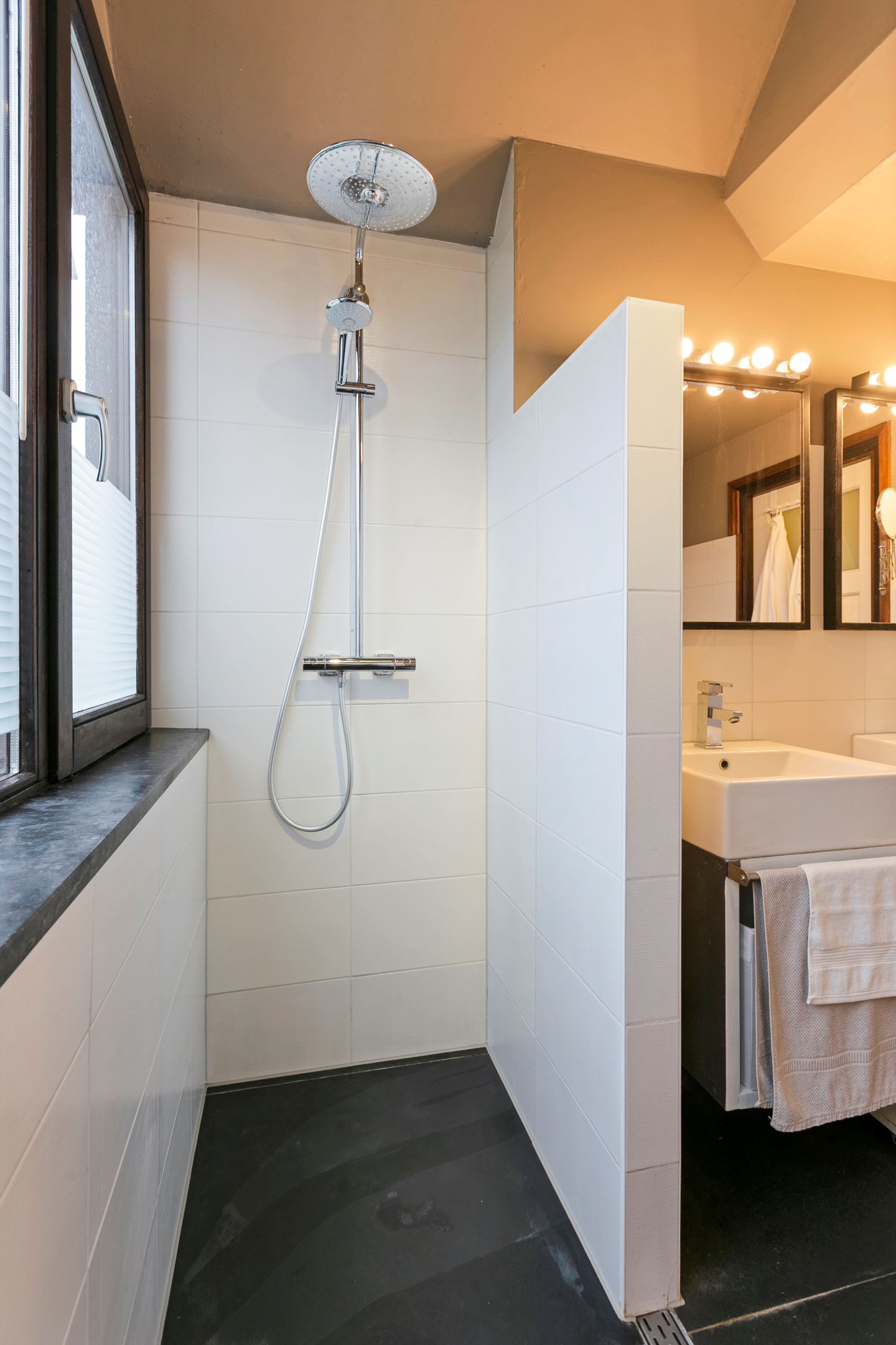 douche à l'italienne