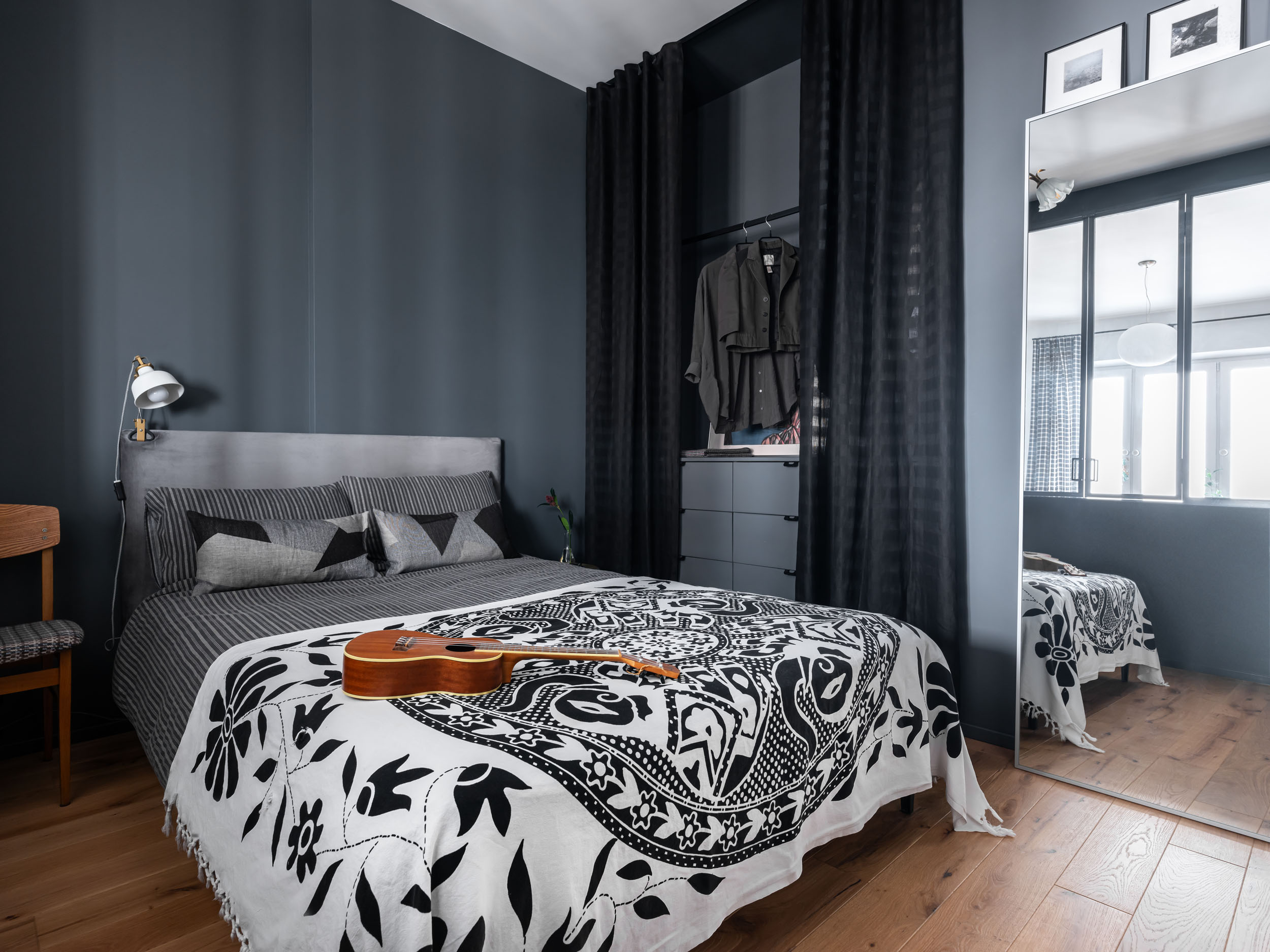 chambre en second jour décoration contemporaine appartement 40m2 chambre en second jour décoration contemporaine appartement 40m2