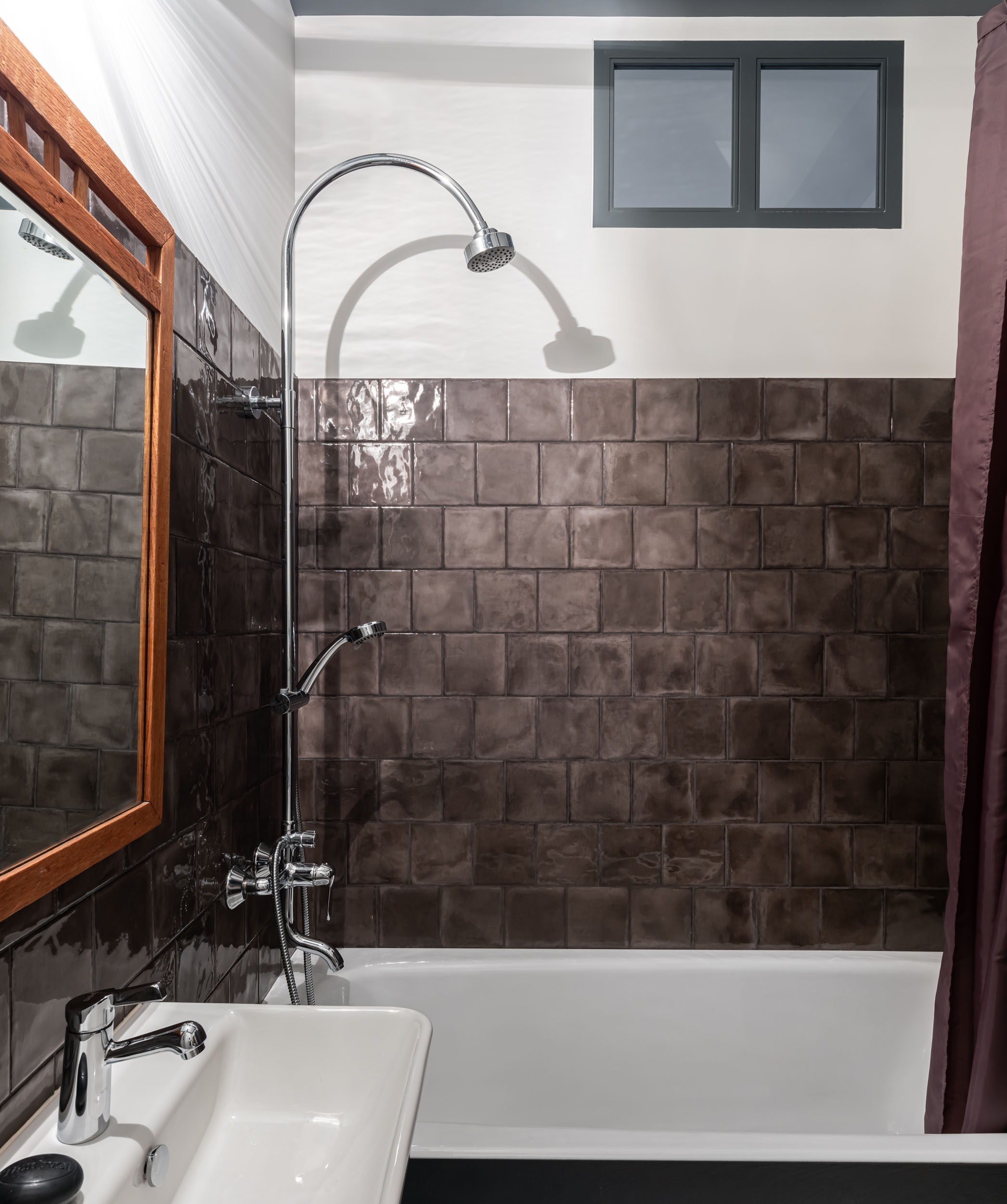 salle de bain zelliges marron salle de bain zelliges marron