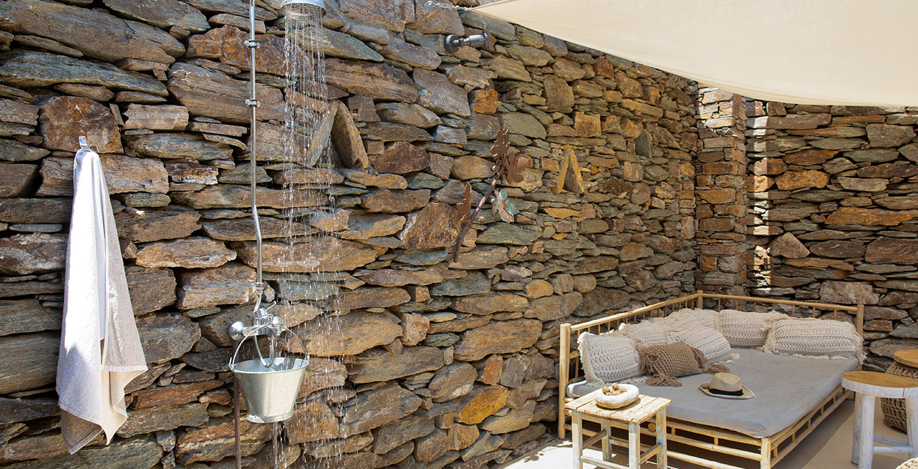 terrasse avec mur en pierres décoration naturelle terrasse avec mur en pierres décoration naturelle