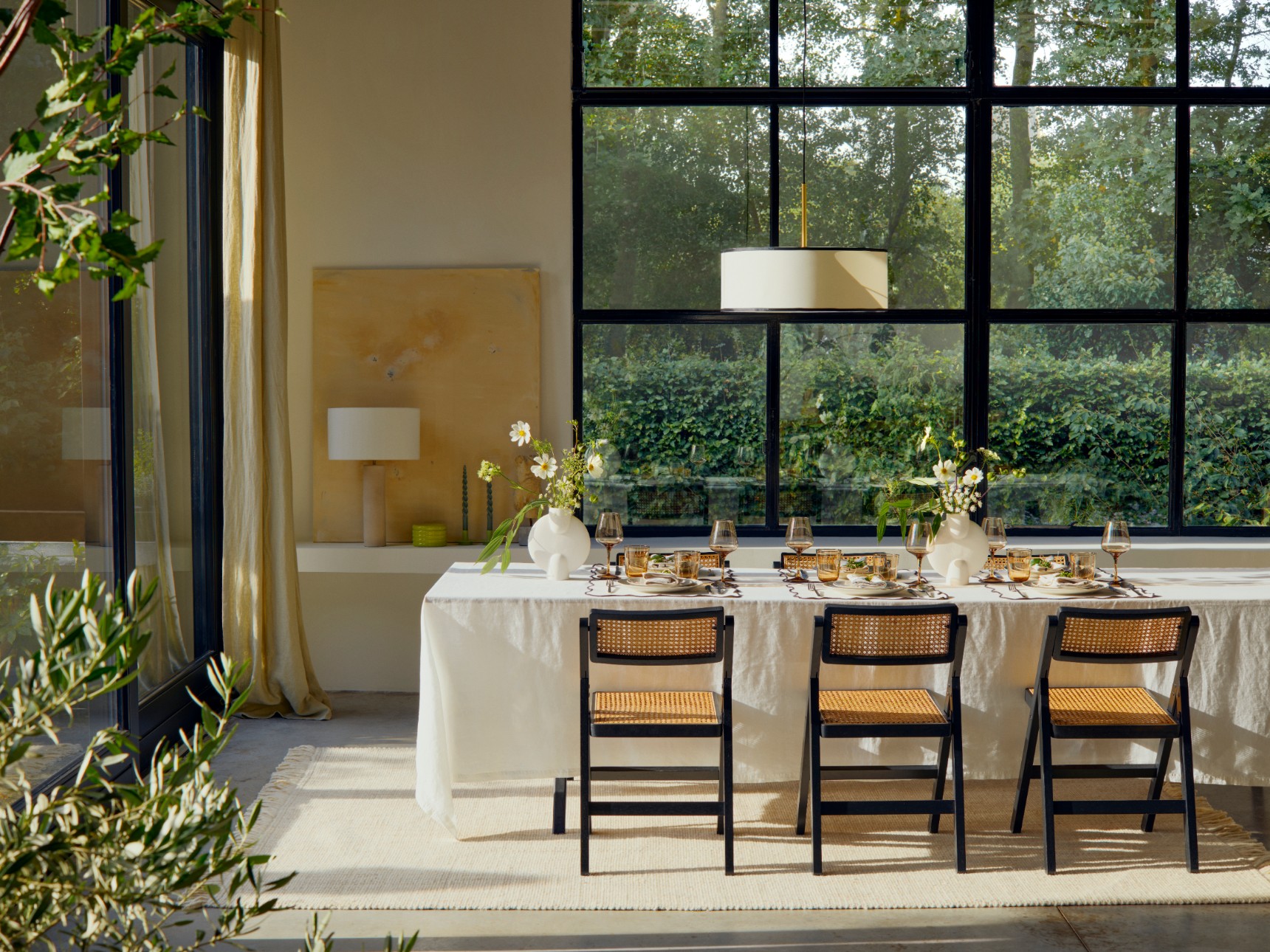salle à manger décoraton design collection H&M Home 2024