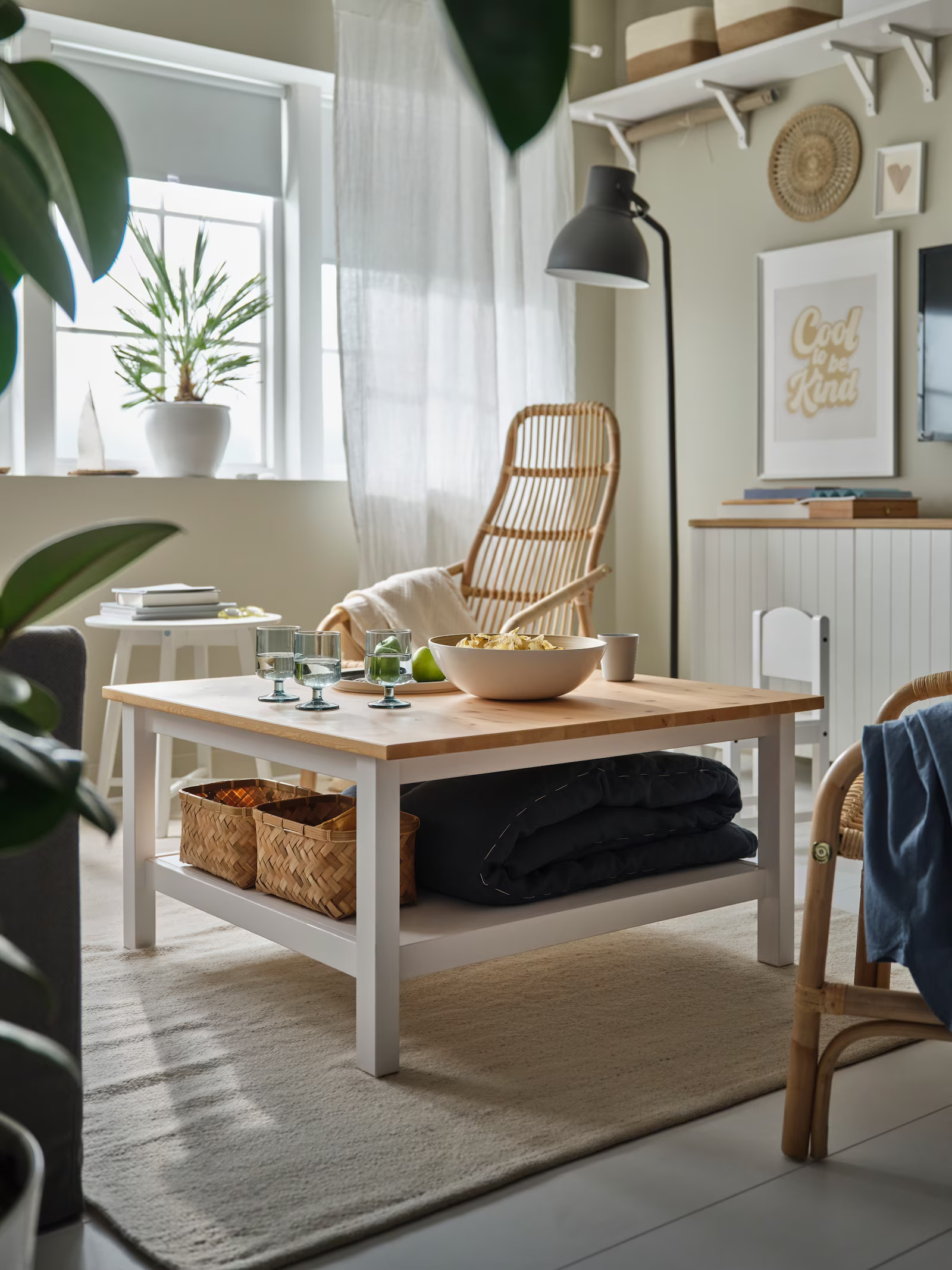 salon décoration plage IKEA